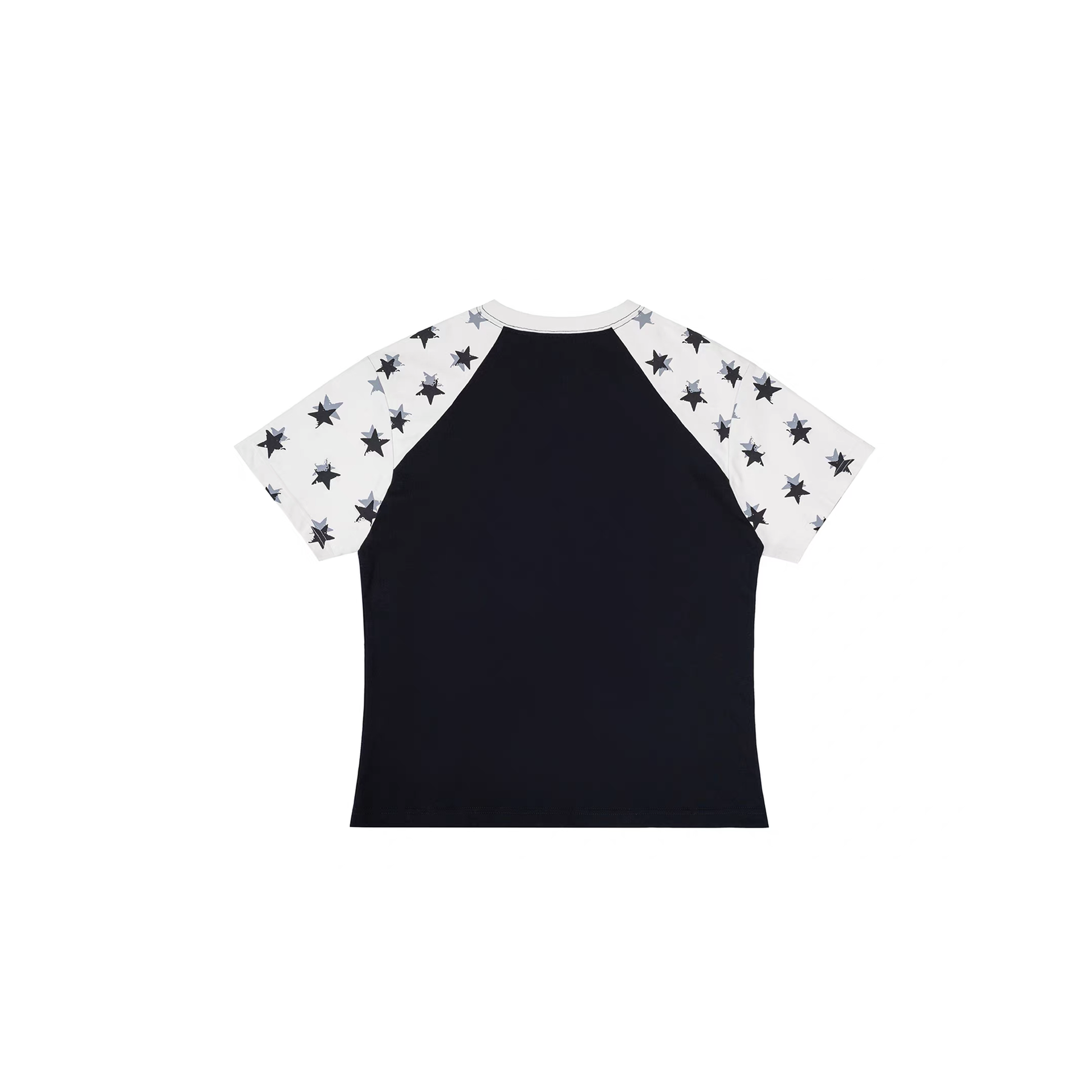 ESAIAS Contrast Star Glitter Graphic T-Shirt-T Shirt-S-Free Shipping Leatheretro