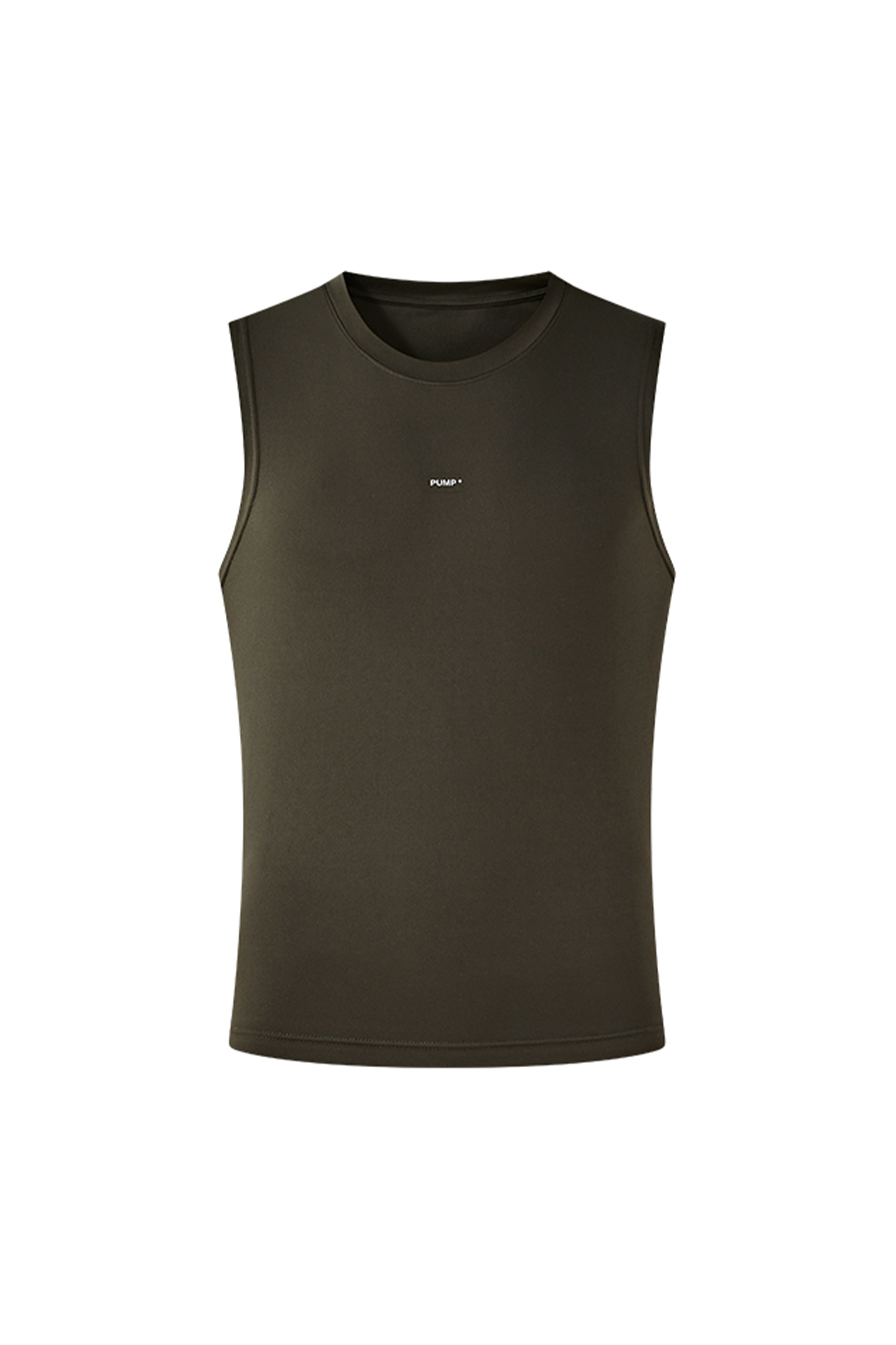 PUMPPLUS Antibacterial Quick-Dry Stretch Tank Top-Tank Top-S-Khaki-Free Shipping Leatheretro