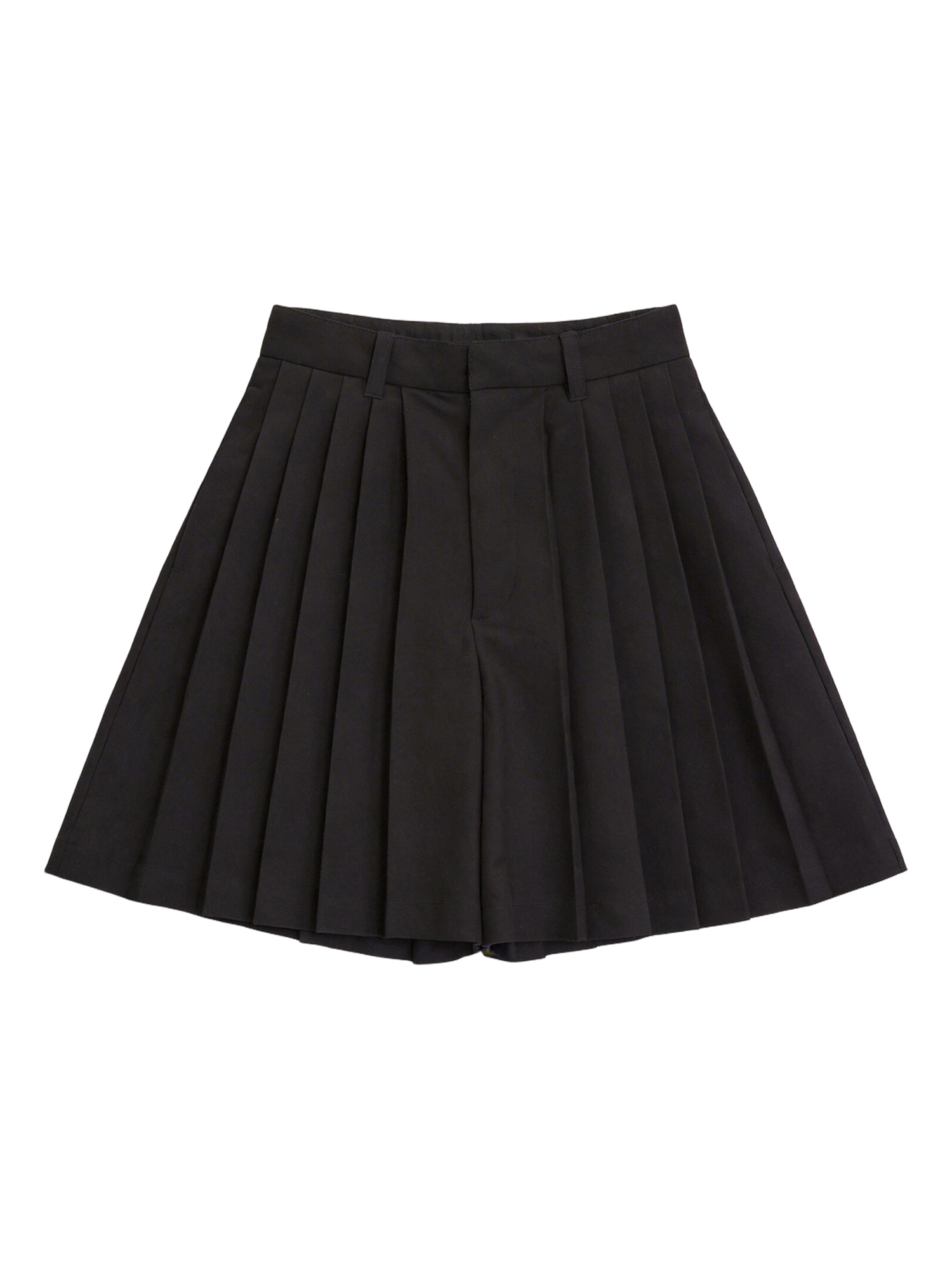 TUIMU Essential Pleated Skort-Shorts-S-Free Shipping Leatheretro