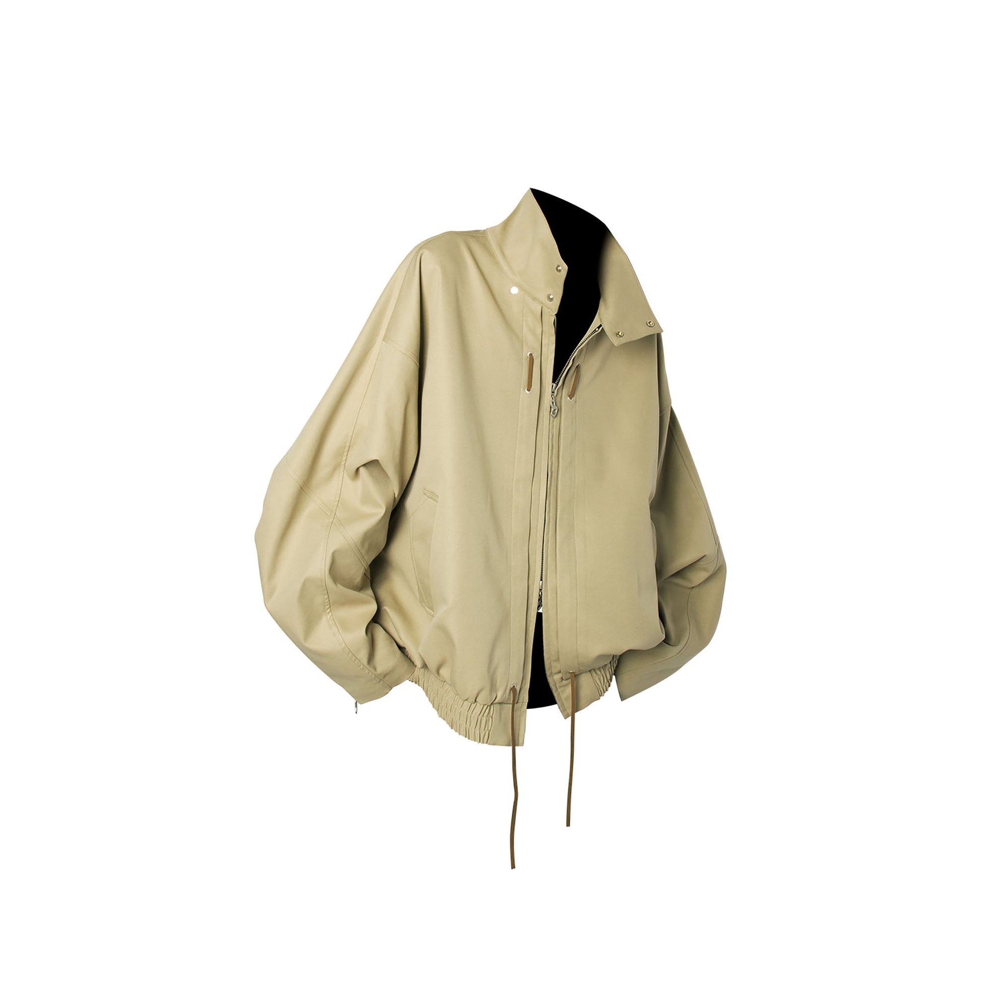 RELABEL Detachable Hood Batwing Sleeve Jacket Yellow-Jacket-XS (Preorder)-Free Shipping Leatheretro