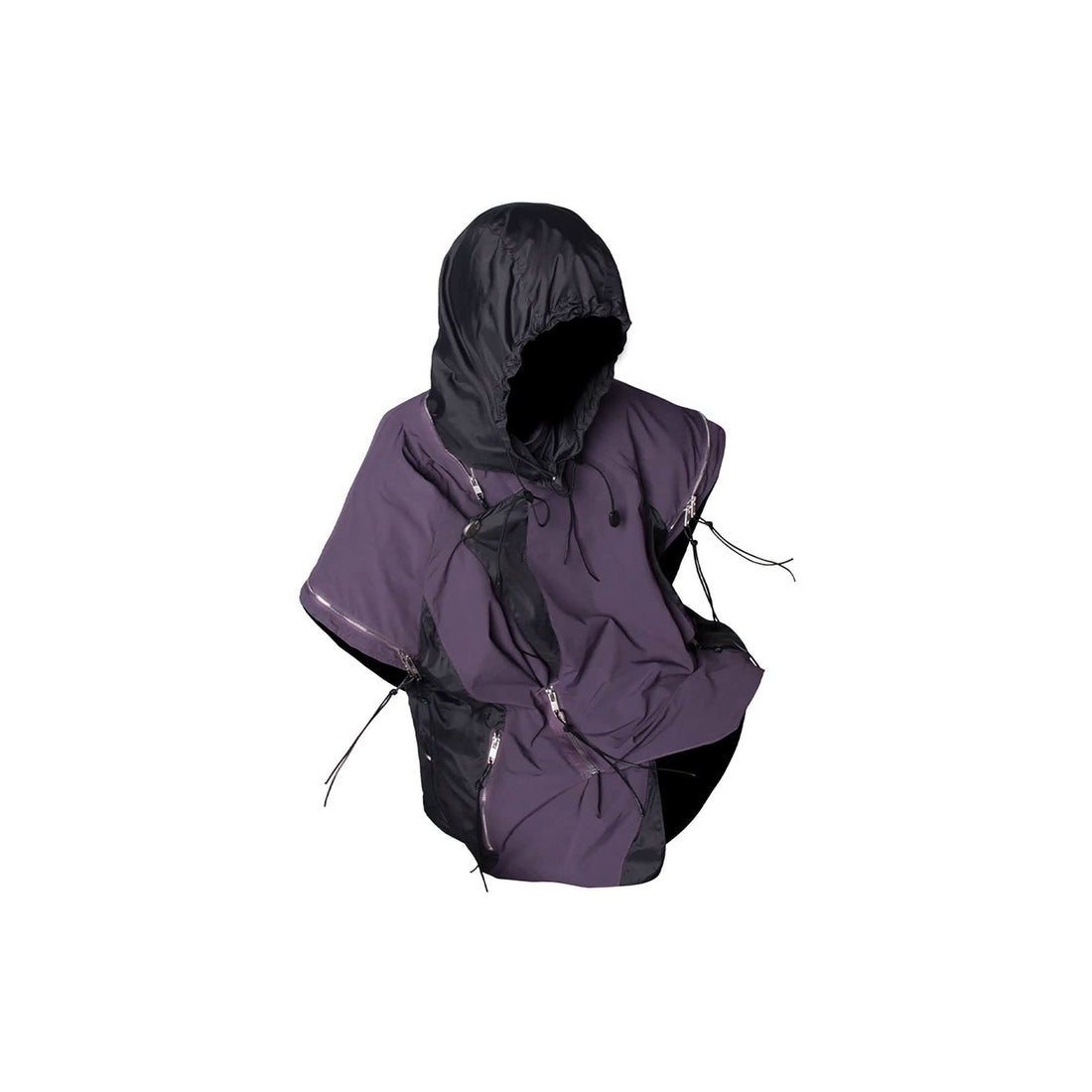 RELABEL Detachable Sleeve Asymmetric UV Protection Jacket-Jacket-XS-S-Free Shipping Leatheretro