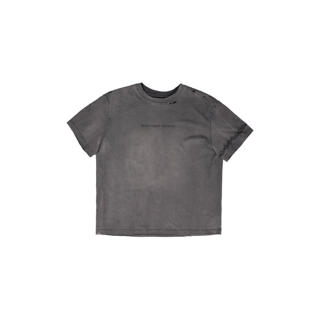 UNDERWATER Distressed Thorn Graphic Tee-T Shirt-S-Free Shipping Leatheretro