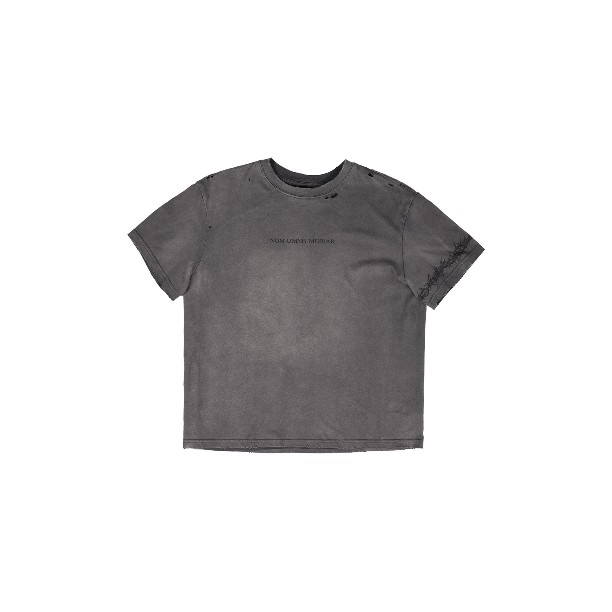 UNDERWATER Distressed Thorn Graphic Tee-T Shirt-S-Free Shipping Leatheretro