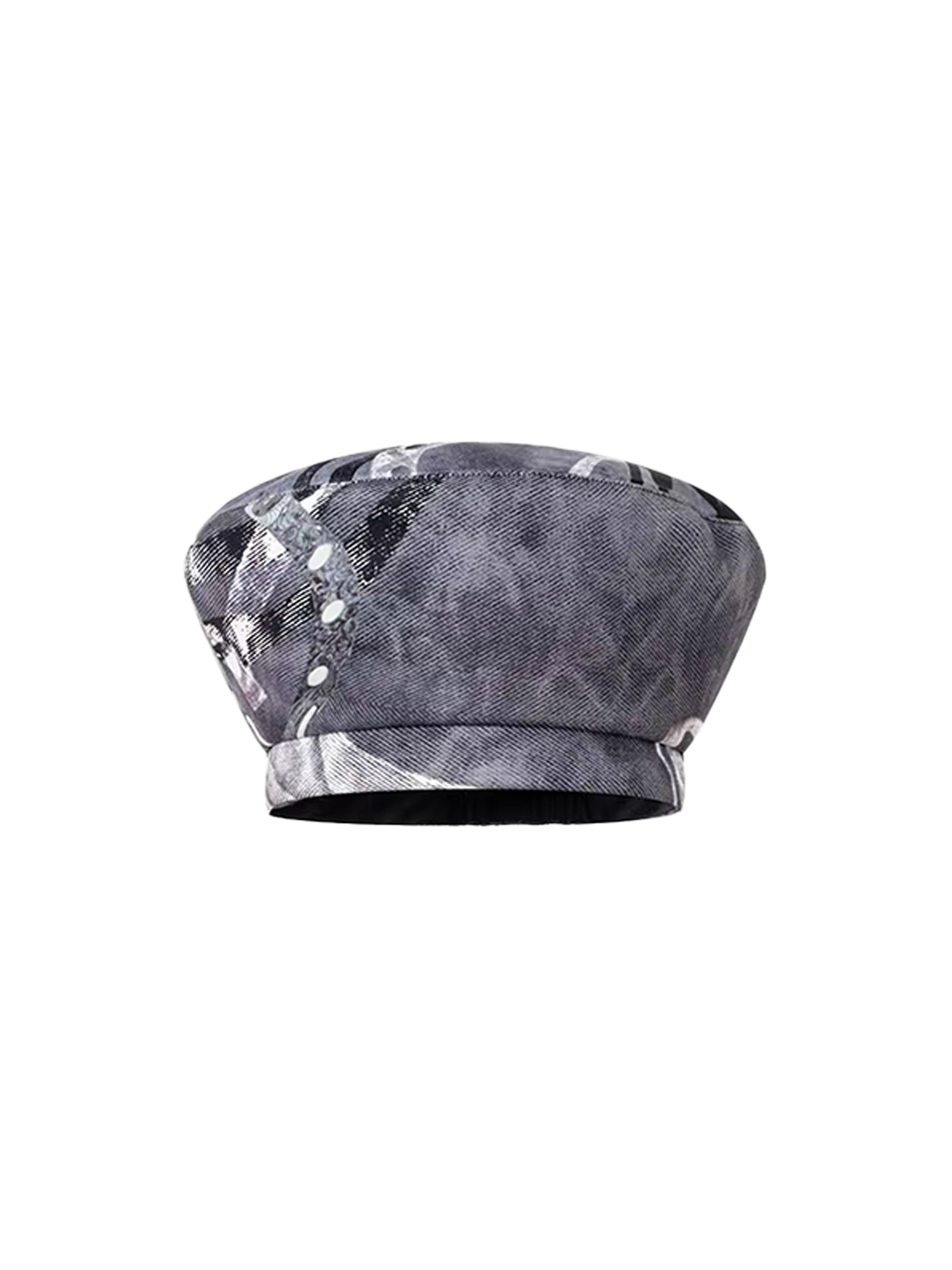 TIWILLTANG Abstract Reversible Graphic Beret-Hat, Cap, Beanie-One Size-Free Shipping Leatheretro