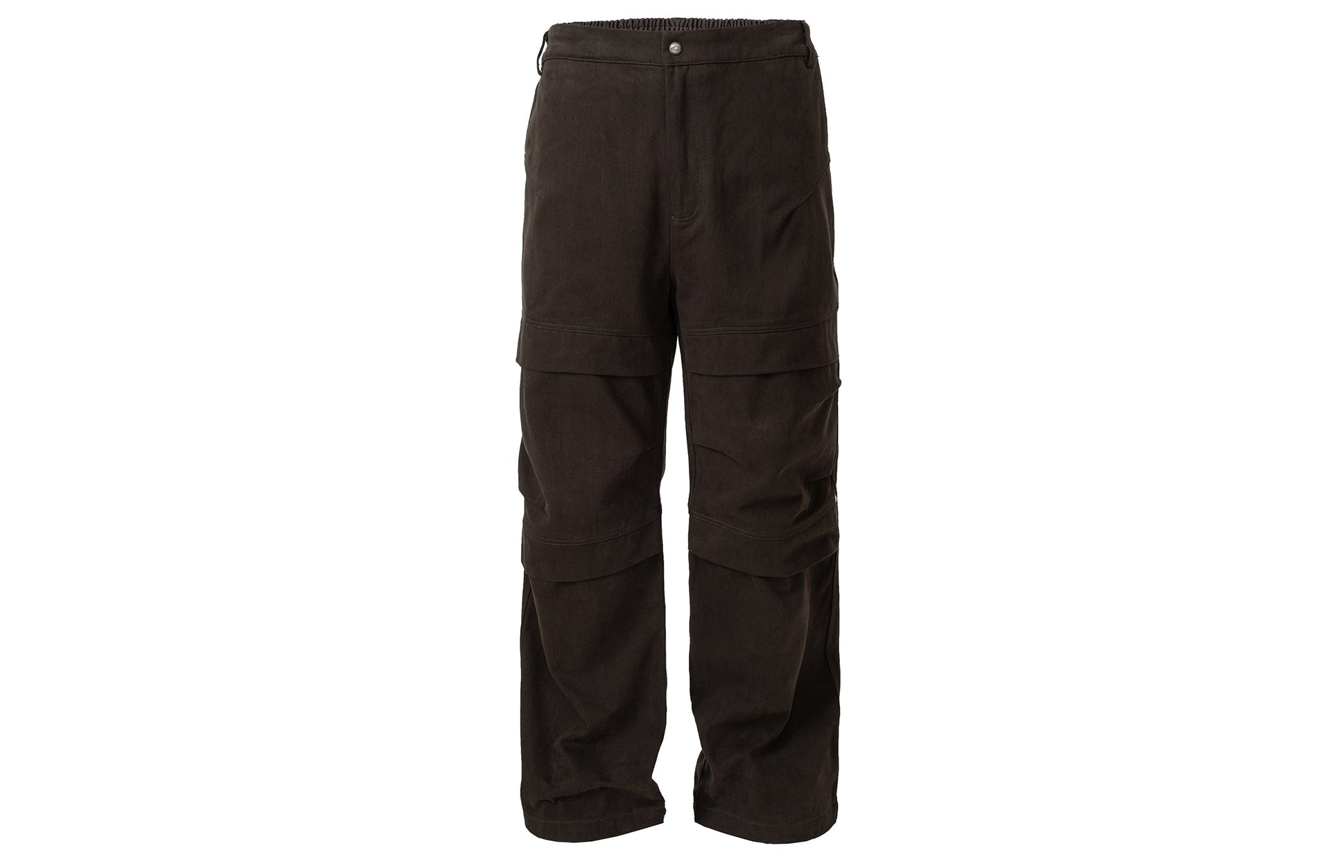 F2CE Destructured Pleated-knee Cargo Pants-Pants-S-Free Shipping Leatheretro