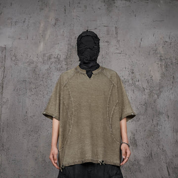 UNDERWATER Deconstructed Demon Teeth T-Shirt-T Shirt-S-Free Shipping Leatheretro