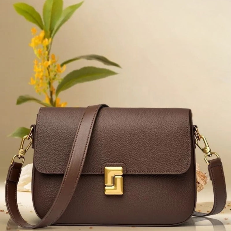 Vintage Inspired Women's Retro Shoulder Bag - Classic Leather Messenger Bags-Shopper Bag-Black-Free Shipping Leatheretro