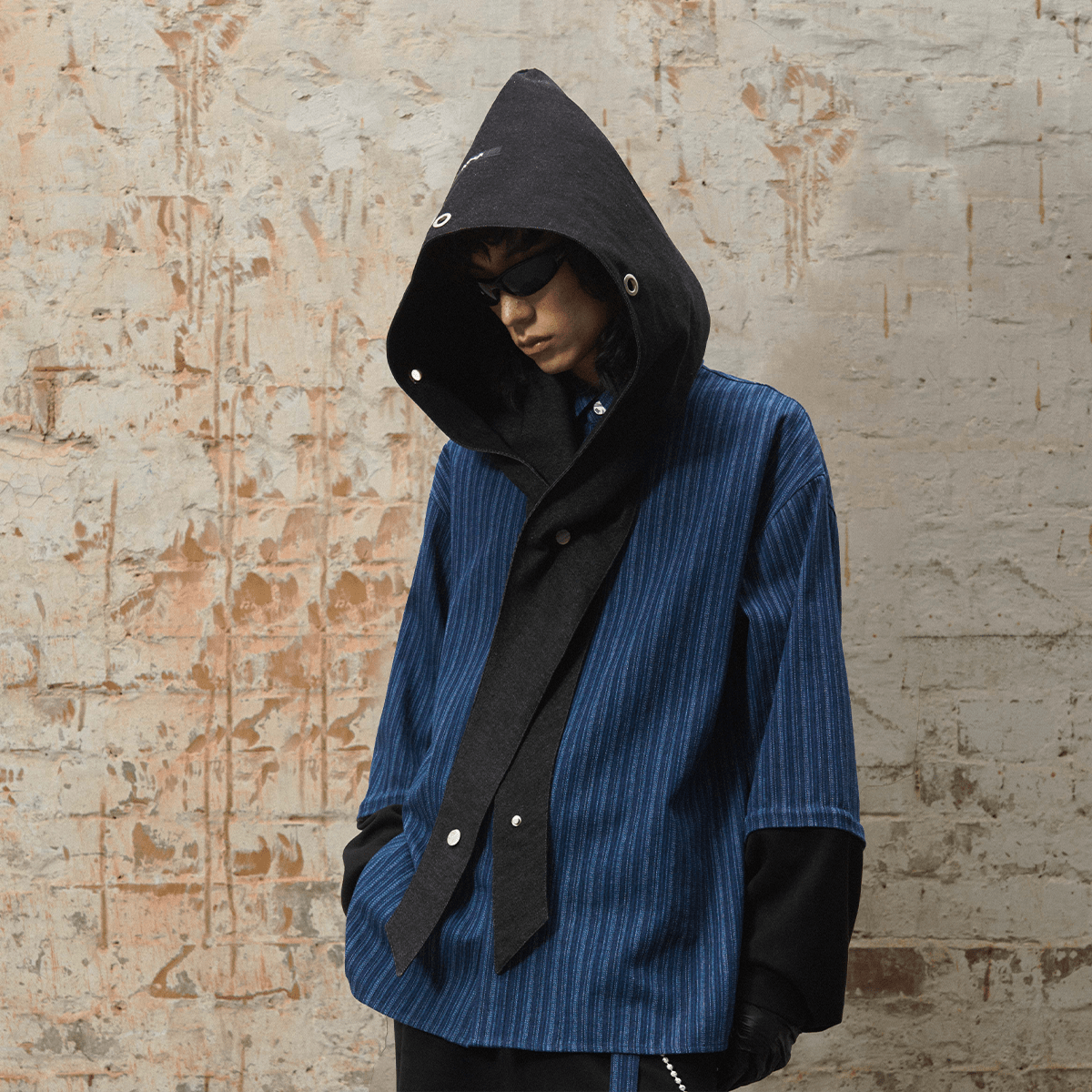 RELABEL Shadow Masked Hood-Hat, Cap, Beanie-One Size-Free Shipping Leatheretro