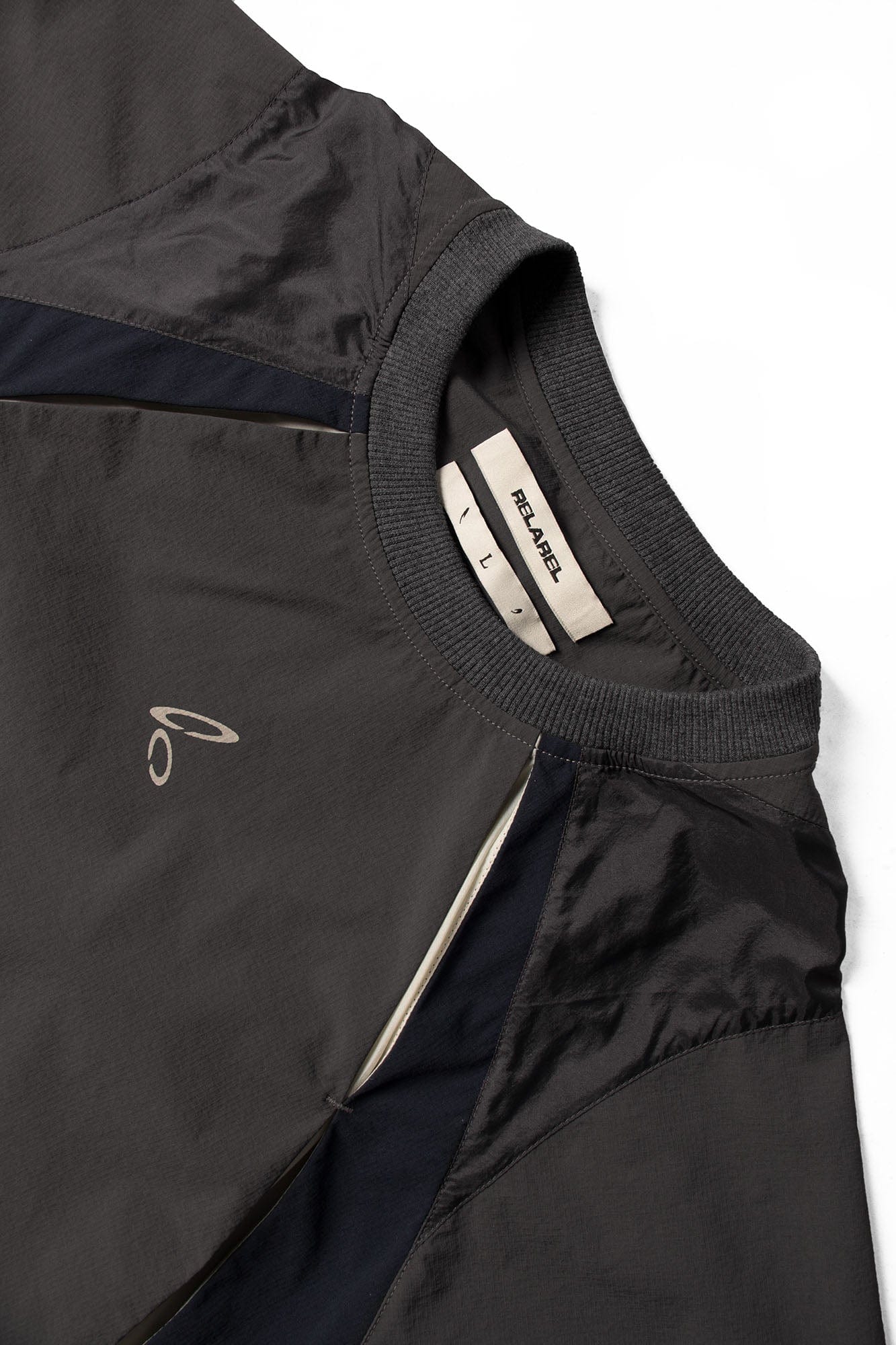 RELABEL Contrast Paneled Quick-Dry Long-Sleeve Tee-L/S Tee-XS-Free Shipping Leatheretro