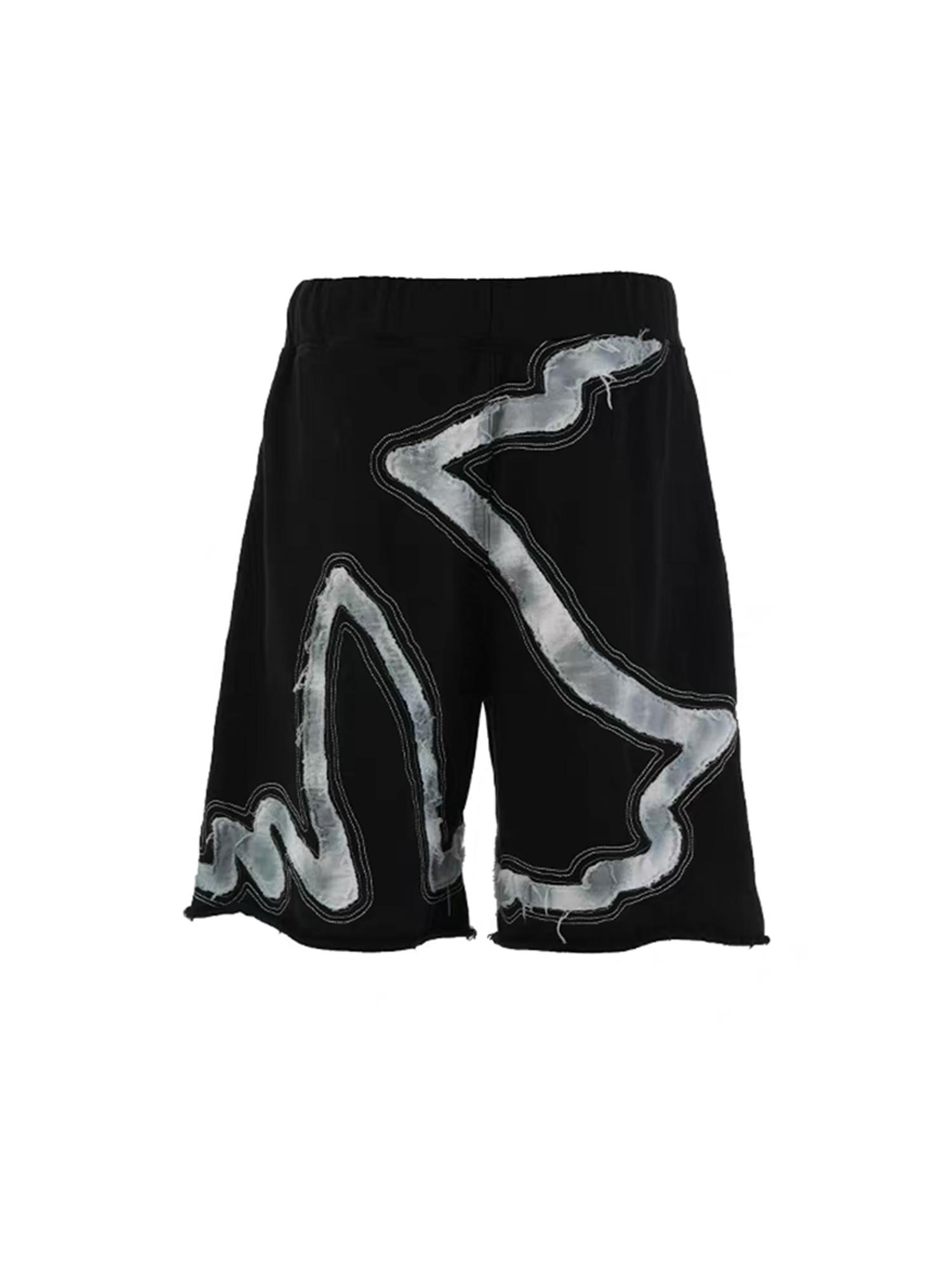 VINKID Dove Patch Drawstring Shorts-Shorts-S / 13-20"-Free Shipping Leatheretro