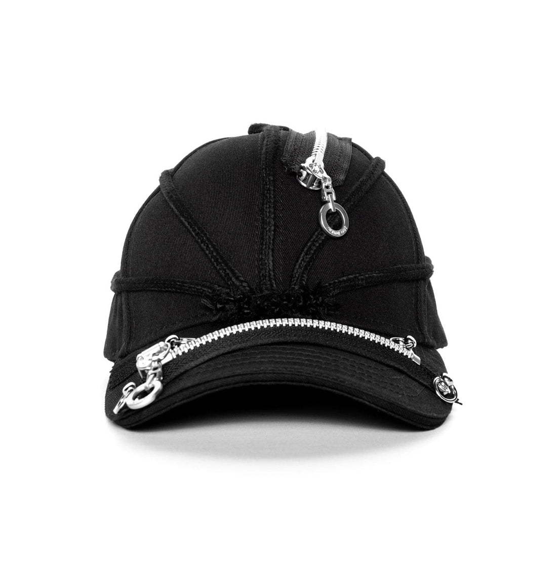 INSIDE OUT Multi-Zipper Dreadlock Cap-Hat, Cap, Beanie-One Size-Free Shipping Leatheretro
