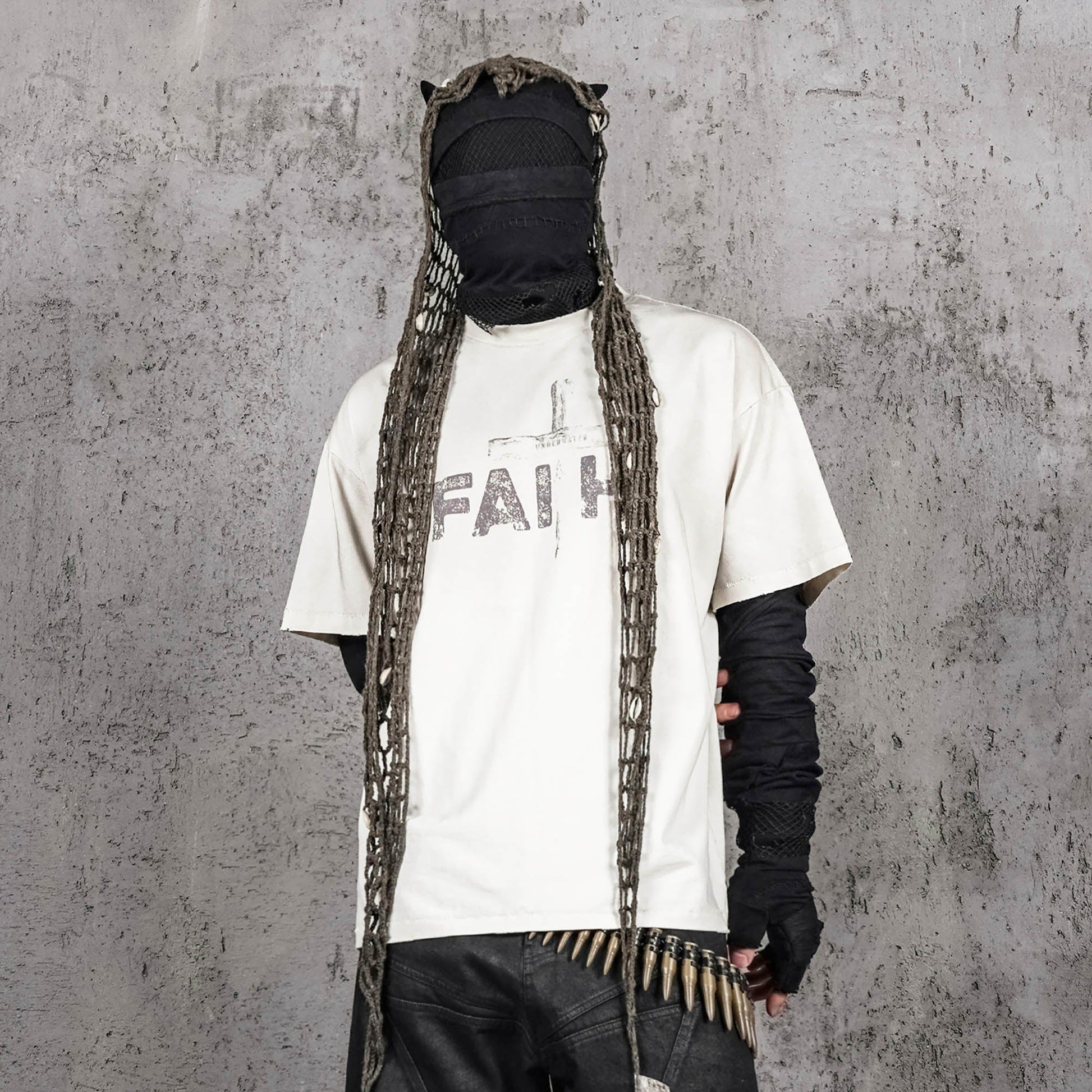 UNDERWATER Faithless T-Shirt White-T Shirt-S-Free Shipping Leatheretro