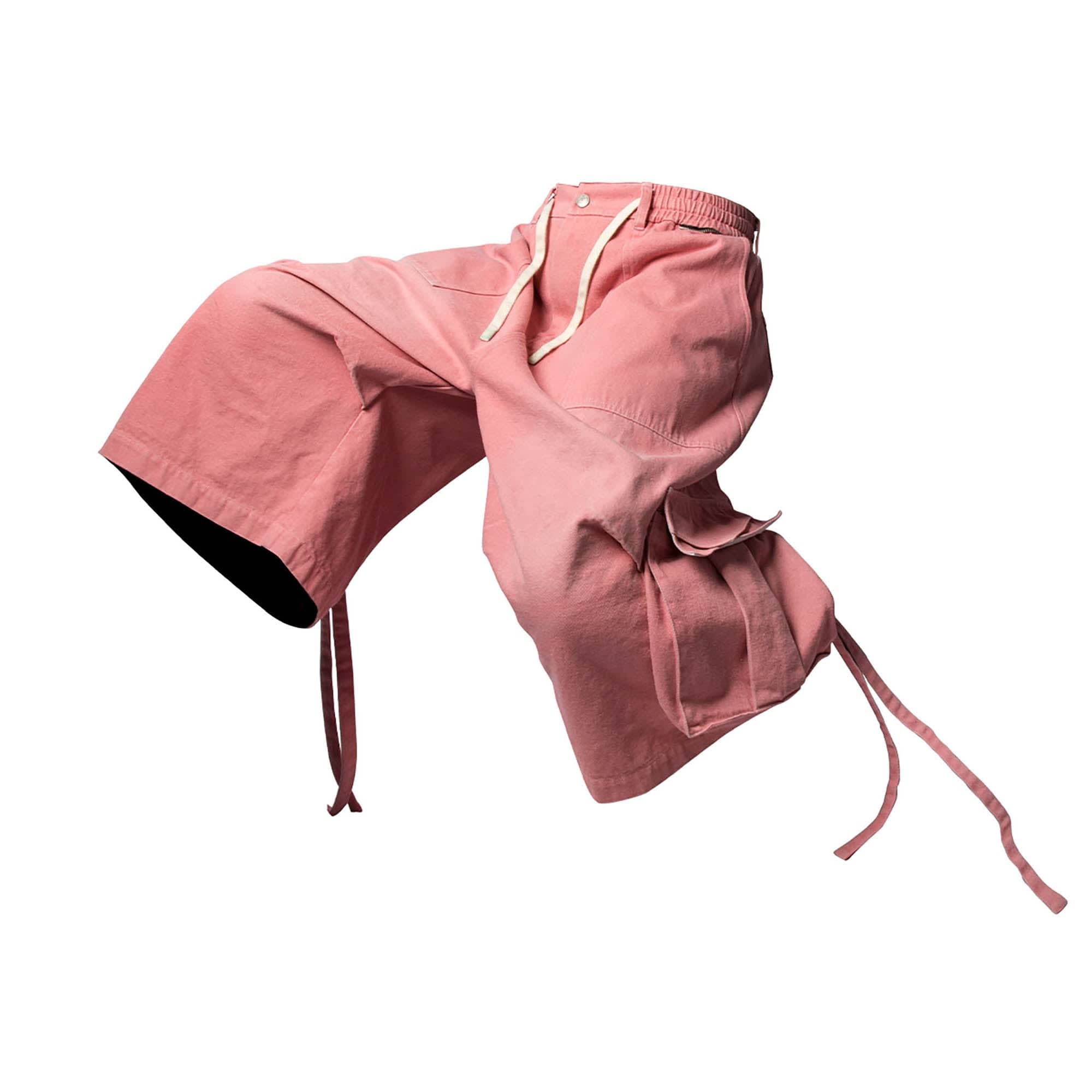 RELABEL Washed Strap Drawstring Cargo Shorts-Shorts-XS-Free Shipping Leatheretro