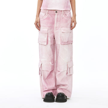 VANN VALRENCE Structural Multi-Pockets Cargo Jeans-Jeans-S-Free Shipping Leatheretro