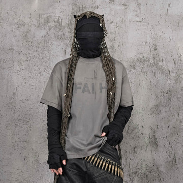UNDERWATER Faithless T-Shirt Grey-T Shirt-S-Free Shipping Leatheretro