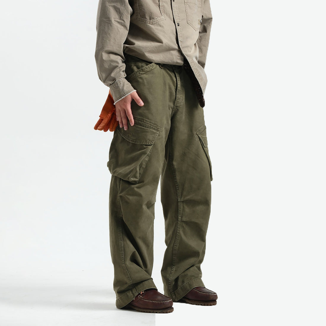 NEIGBORL Large Utility Pockets Cargo Pants-Pants-S-Blue-Free Shipping Leatheretro