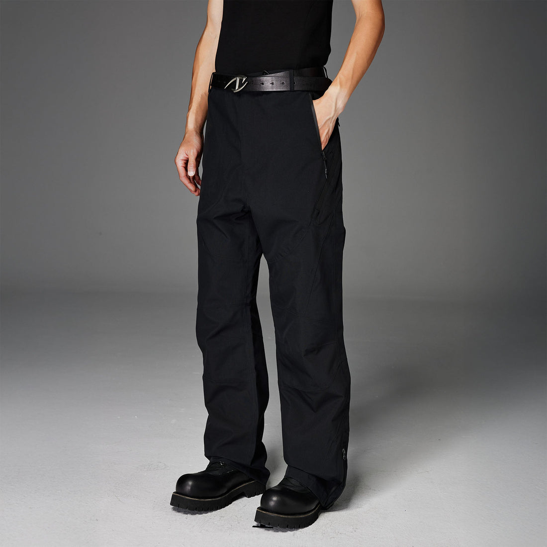CATSSTAC Essential Panel Zip-Hem Waterproof Pants-Pants-M-Free Shipping Leatheretro