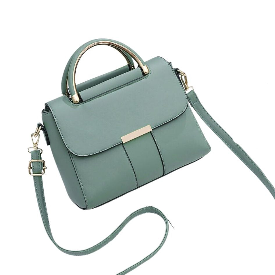 Korean Version Fashion Trendy Ladies Party Bag-Handbags-Green-Free Shipping Leatheretro