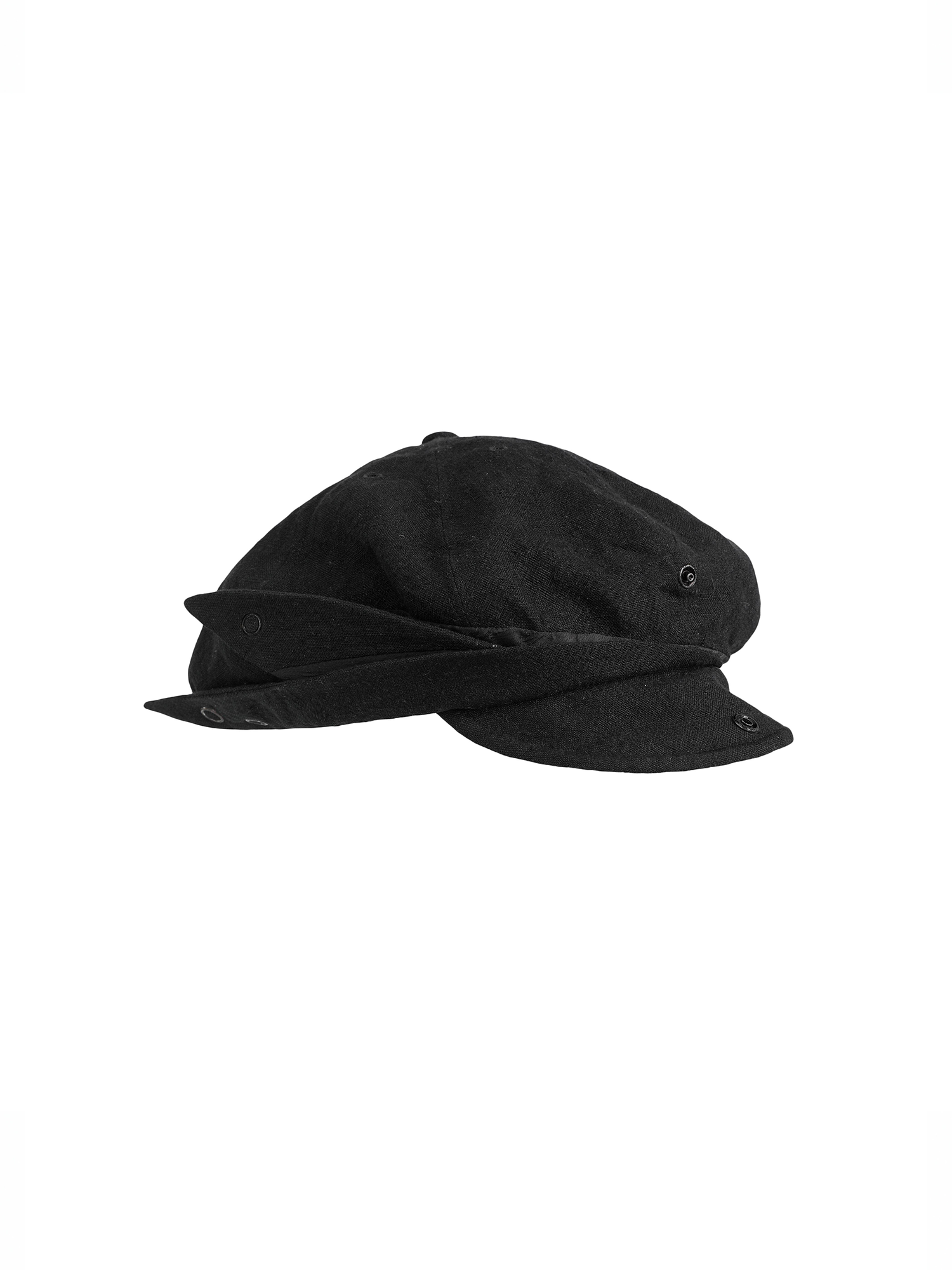 ALVNG AR ANTS Deconstructed Adjustable Newsboy Cap-Hat, Cap, Beanie-Black-Free Shipping Leatheretro