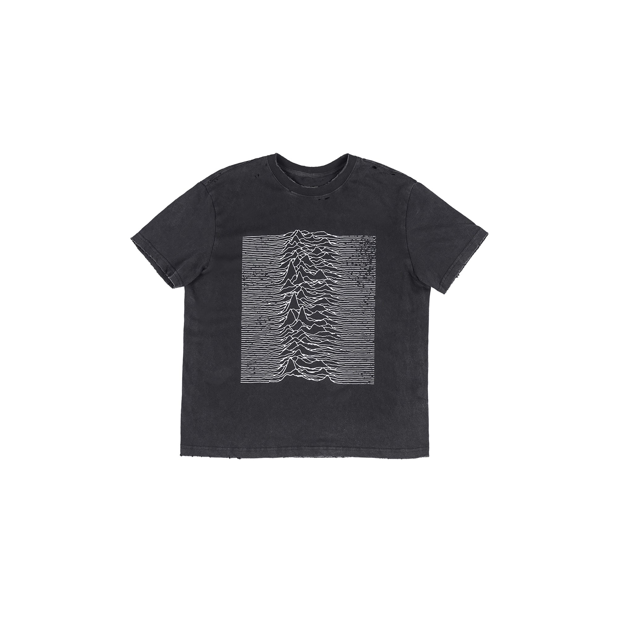 UNDERWATER Pulse Graphic Washed Tee-T Shirt-S-Free Shipping Leatheretro