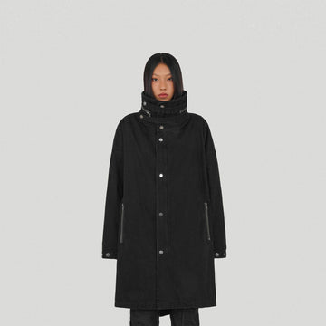 UNDERWATER M51 Stand Collar Coat-Jacket-S-Free Shipping Leatheretro