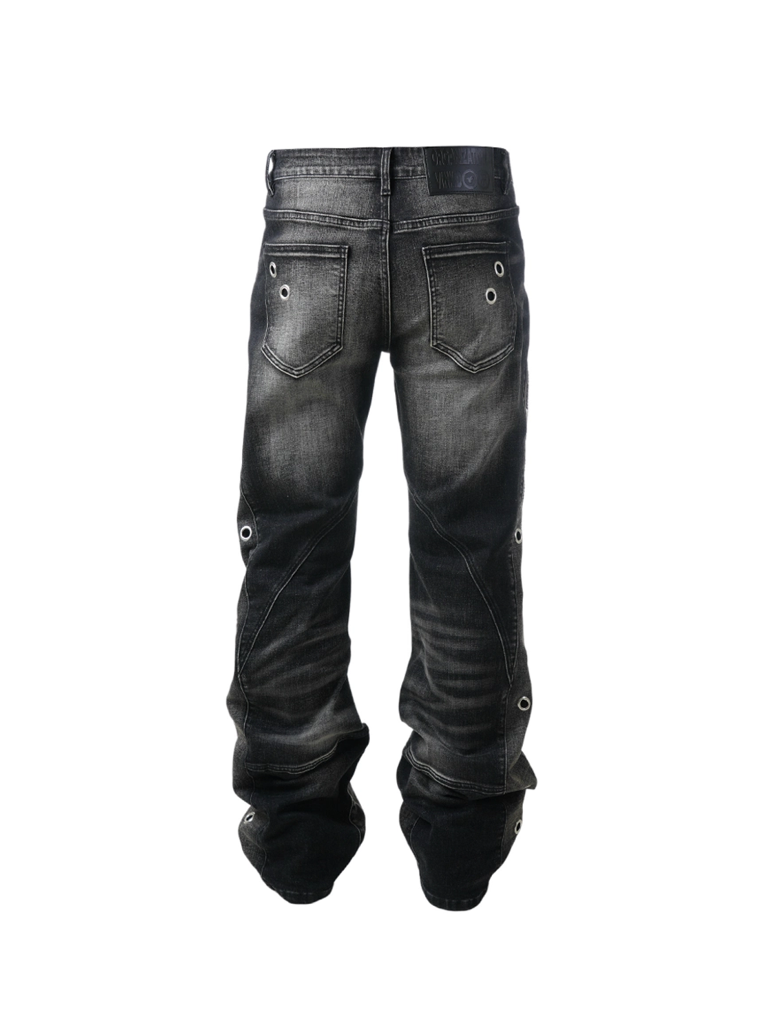 VINKID Star Paneled Moto Jeans-Jeans-S / 31"-Free Shipping Leatheretro