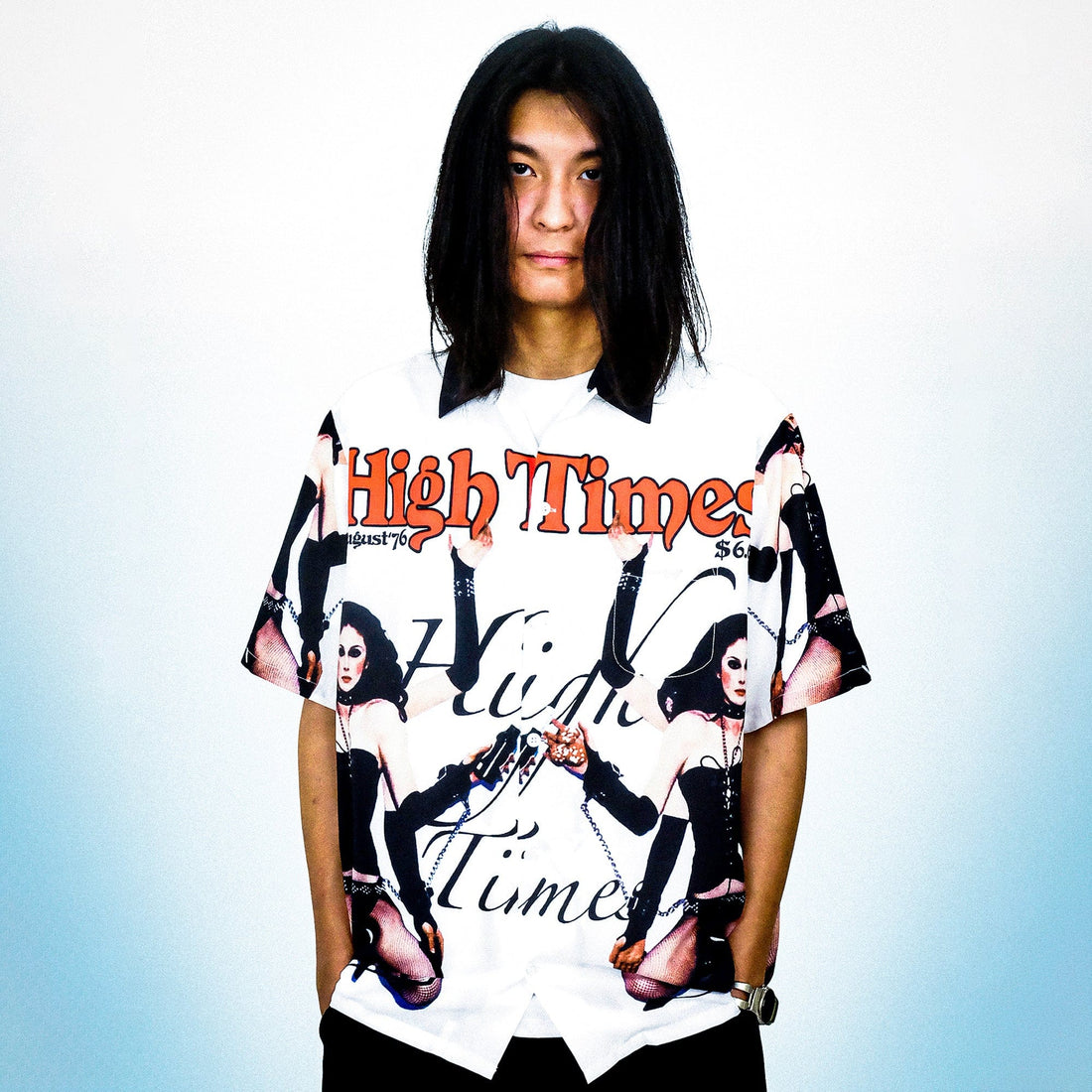 WCC Hightimes Half-Shirt-Half shirt-M-Free Shipping Leatheretro