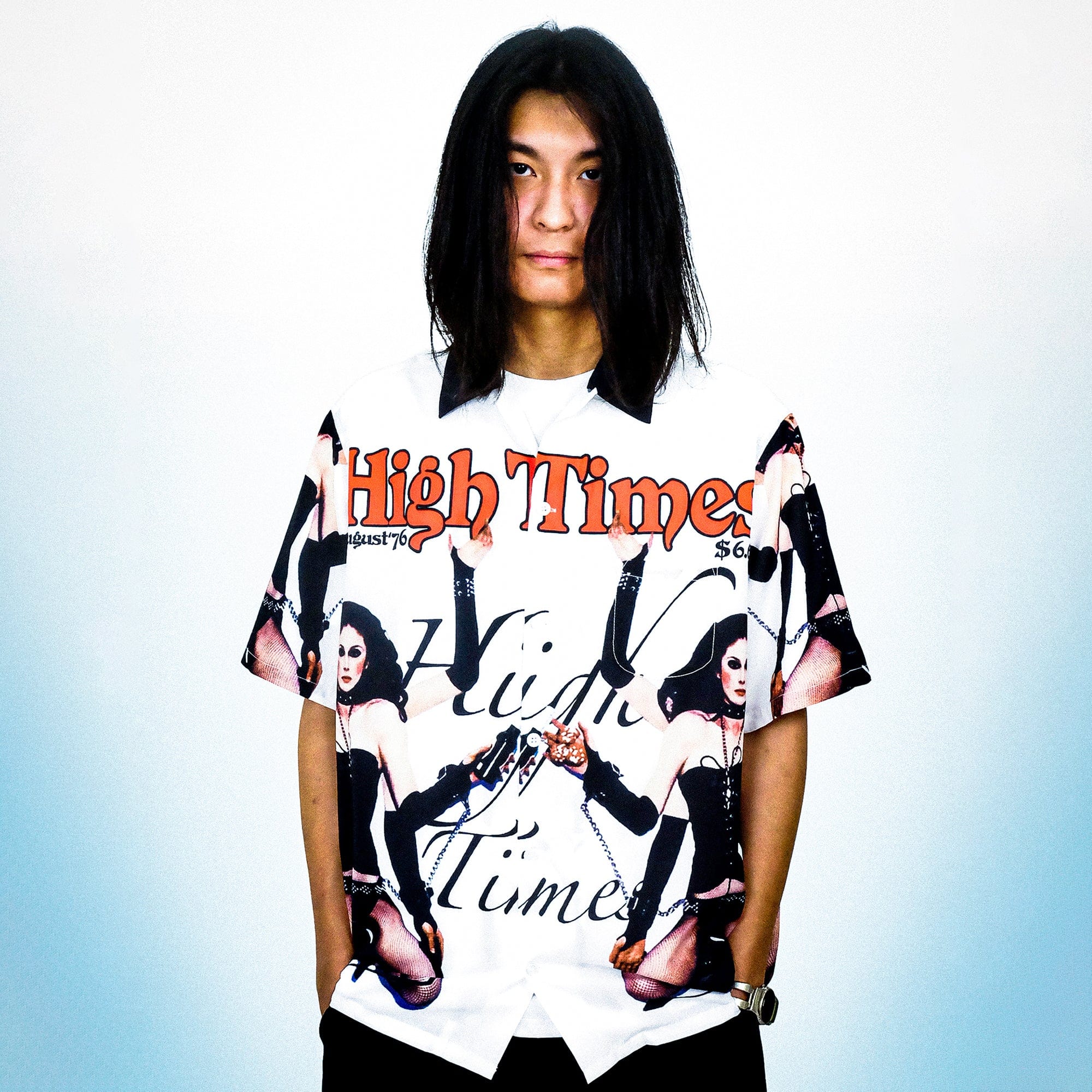 WCC Hightimes Half-Shirt-Half shirt-M-Free Shipping Leatheretro