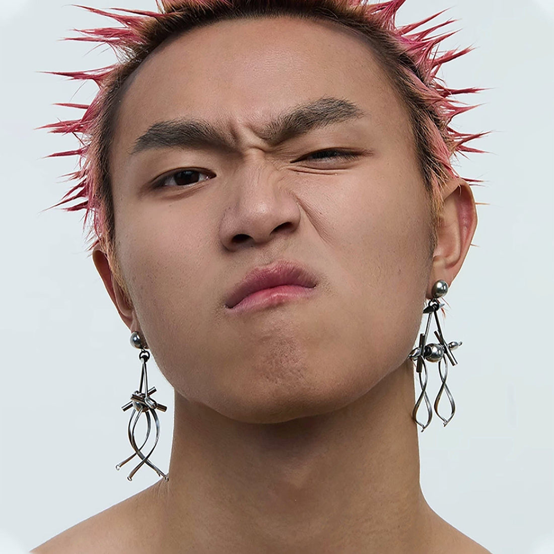 ILLUSORY Danger Signal Earring-Earring-Earrings-Free Shipping Leatheretro