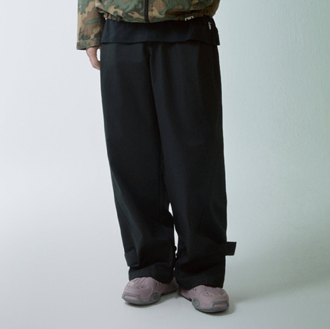 F2CE Modern Spliced Trousers-Pants-S-Free Shipping Leatheretro