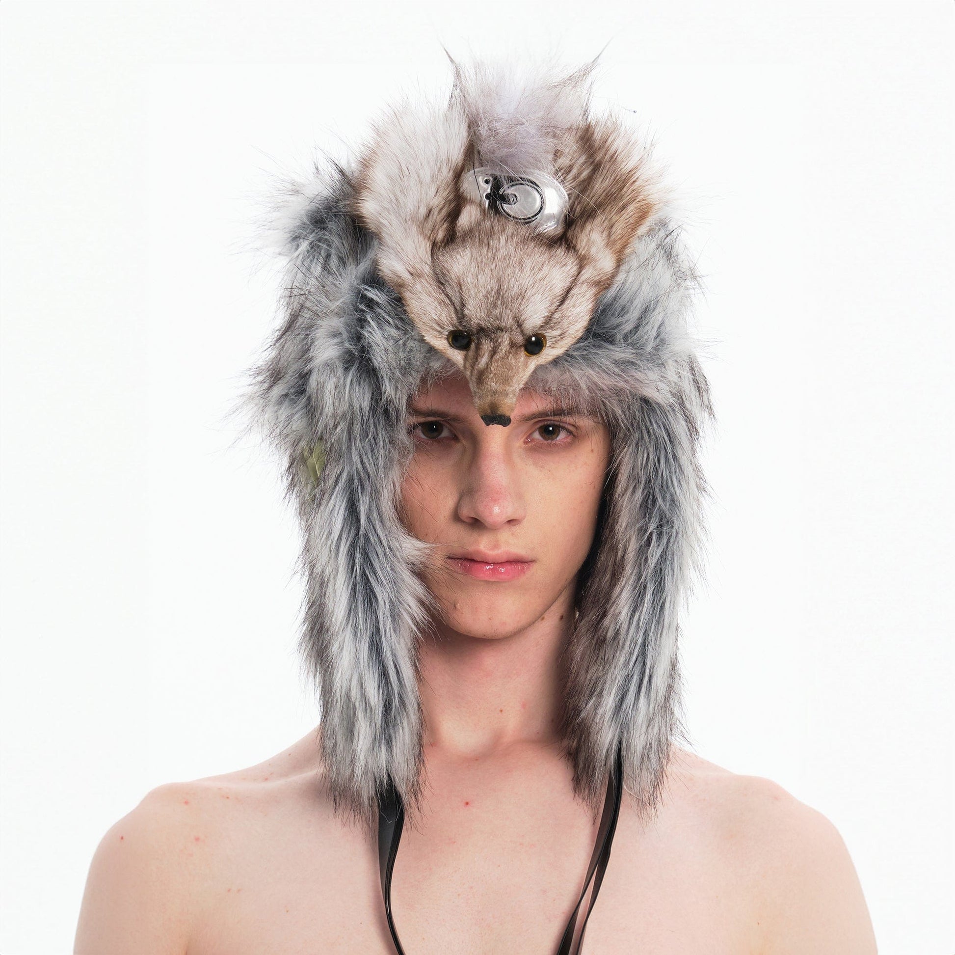 EMBRYO Fox Faux Fur Trapper Hat-Hat, Cap, Beanie-One Size-Free Shipping Leatheretro