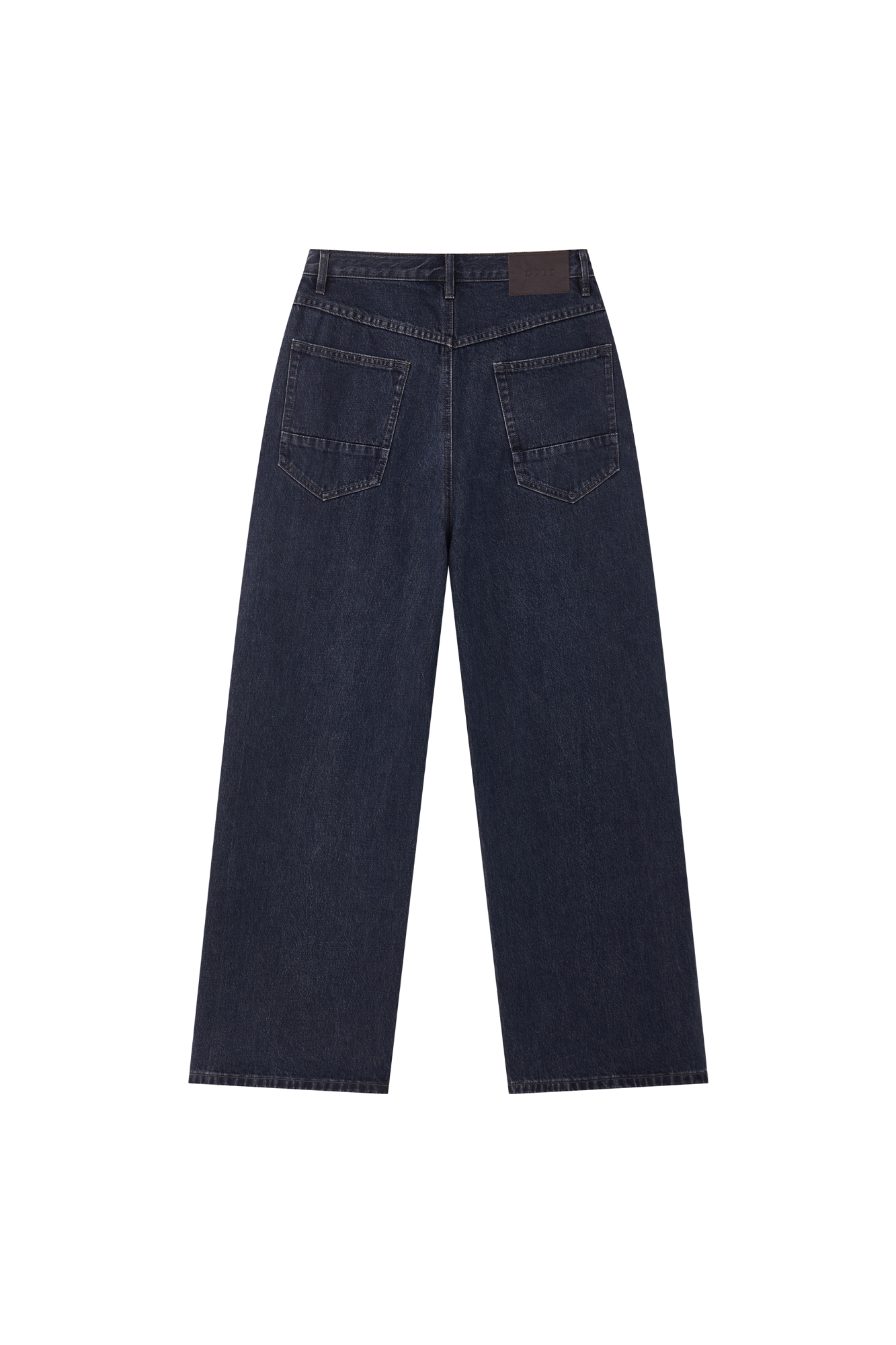 OPICLOTH Retro Washed Straight-Leg Jeans-Jeans-XS-Free Shipping Leatheretro