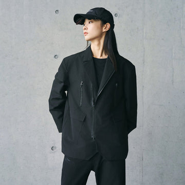 ENSHADOWER Modern Multi-pocket Zipper Outdoor Blazer-Jacket-S-Free Shipping Leatheretro