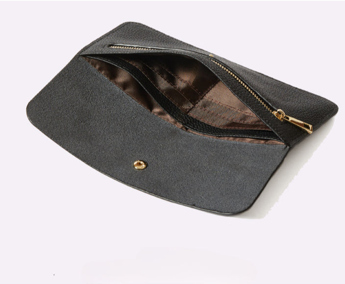 Long Leather Wallet for Women-Handbags, Wallets & Cases-yellow-Free Shipping Leatheretro