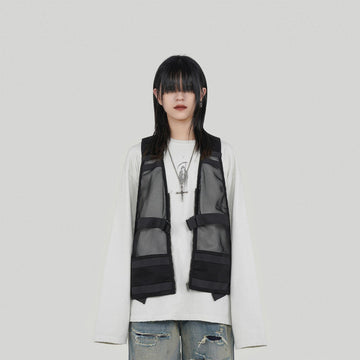 UNDERWATER Urban Tactical Mesh Vest-Jacket-S-Free Shipping Leatheretro