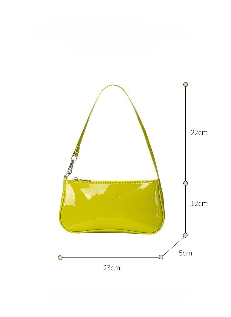 Women's Small Shoulder Bag-White-Free Shipping Leatheretro