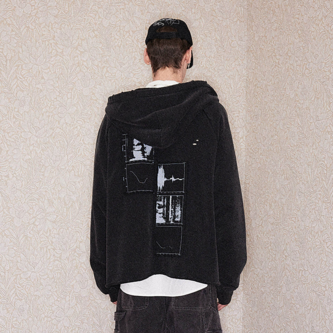 RICHILL Churchill Graphics Pin Hoodie-Hoodie-S-Free Shipping Leatheretro