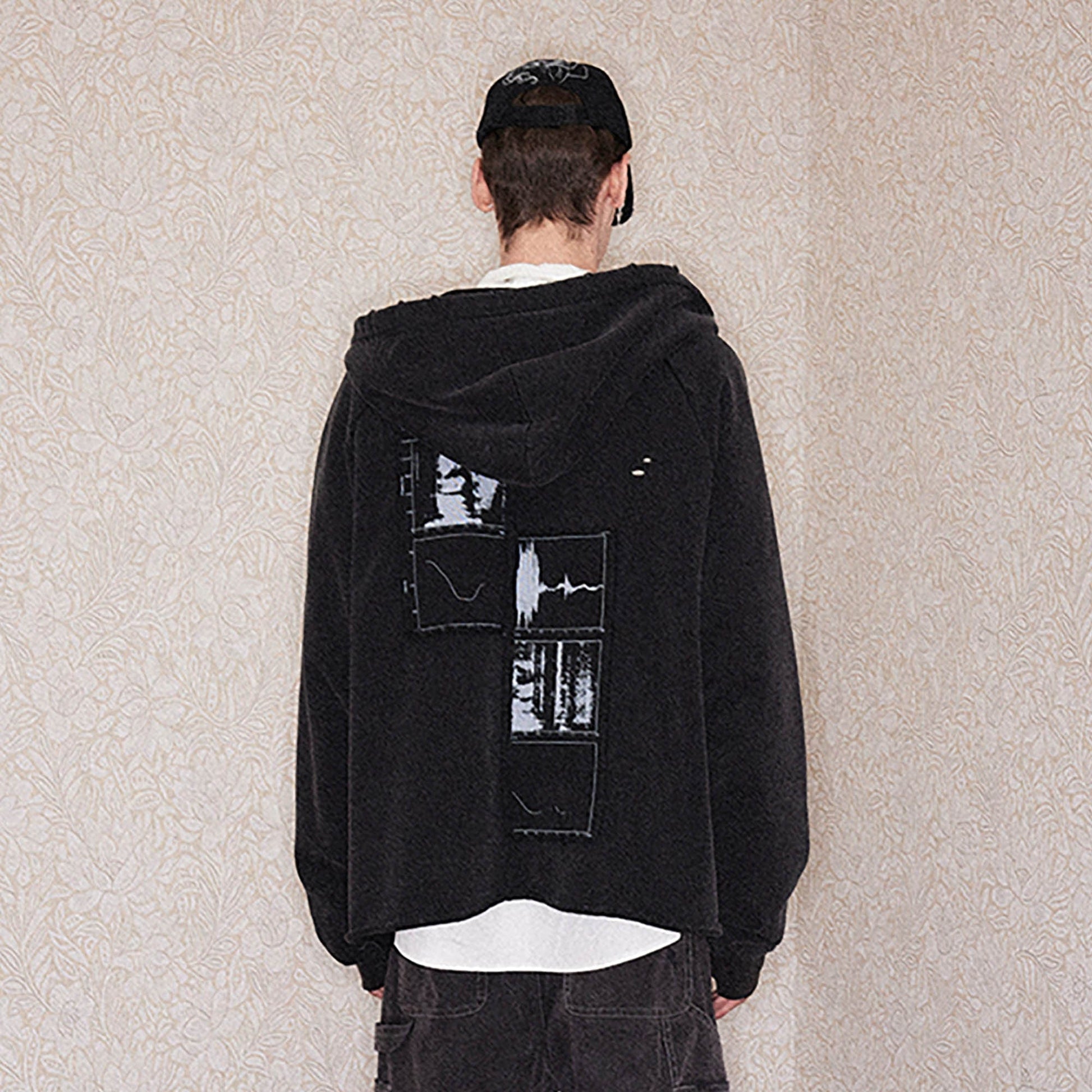 RICHILL Churchill Graphics Pin Hoodie-Hoodie-S-Free Shipping Leatheretro