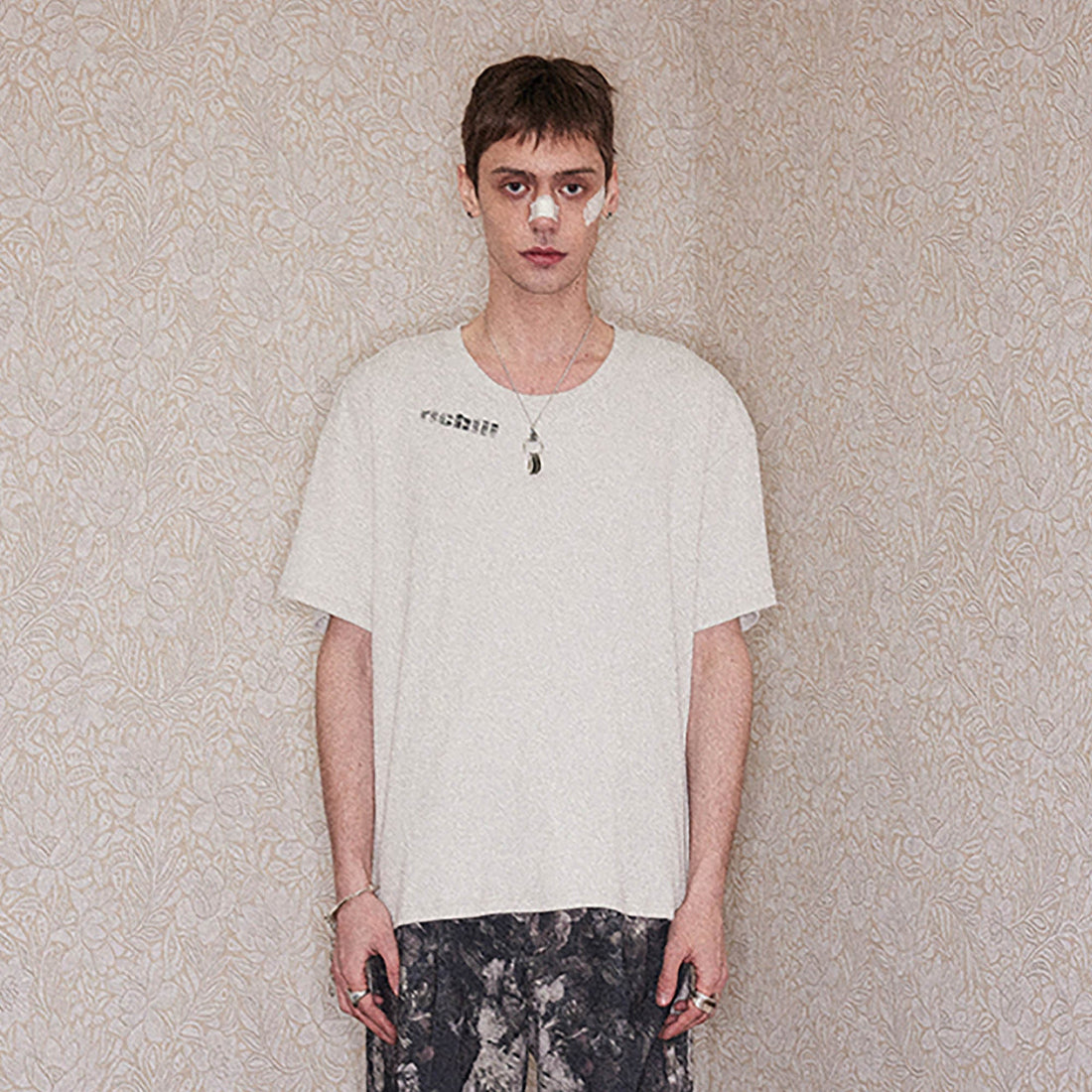 RICHILL My Smile ls A Rifle Ribbed T-Shirt-T Shirt-S-Free Shipping Leatheretro