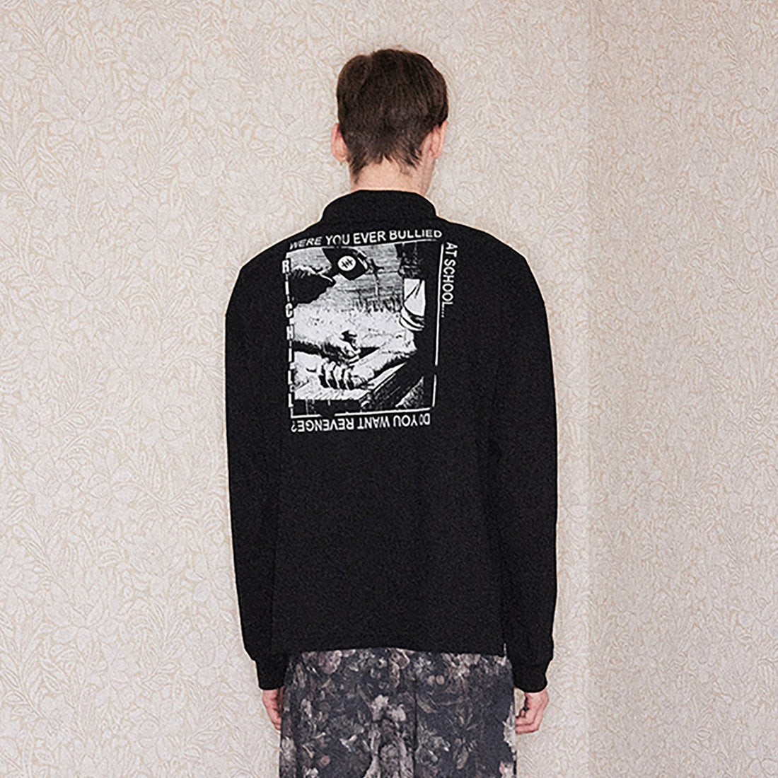 RICHILL Psychic TV Graphic Long-Sleeve Tee-L/S Tee-S-Free Shipping Leatheretro