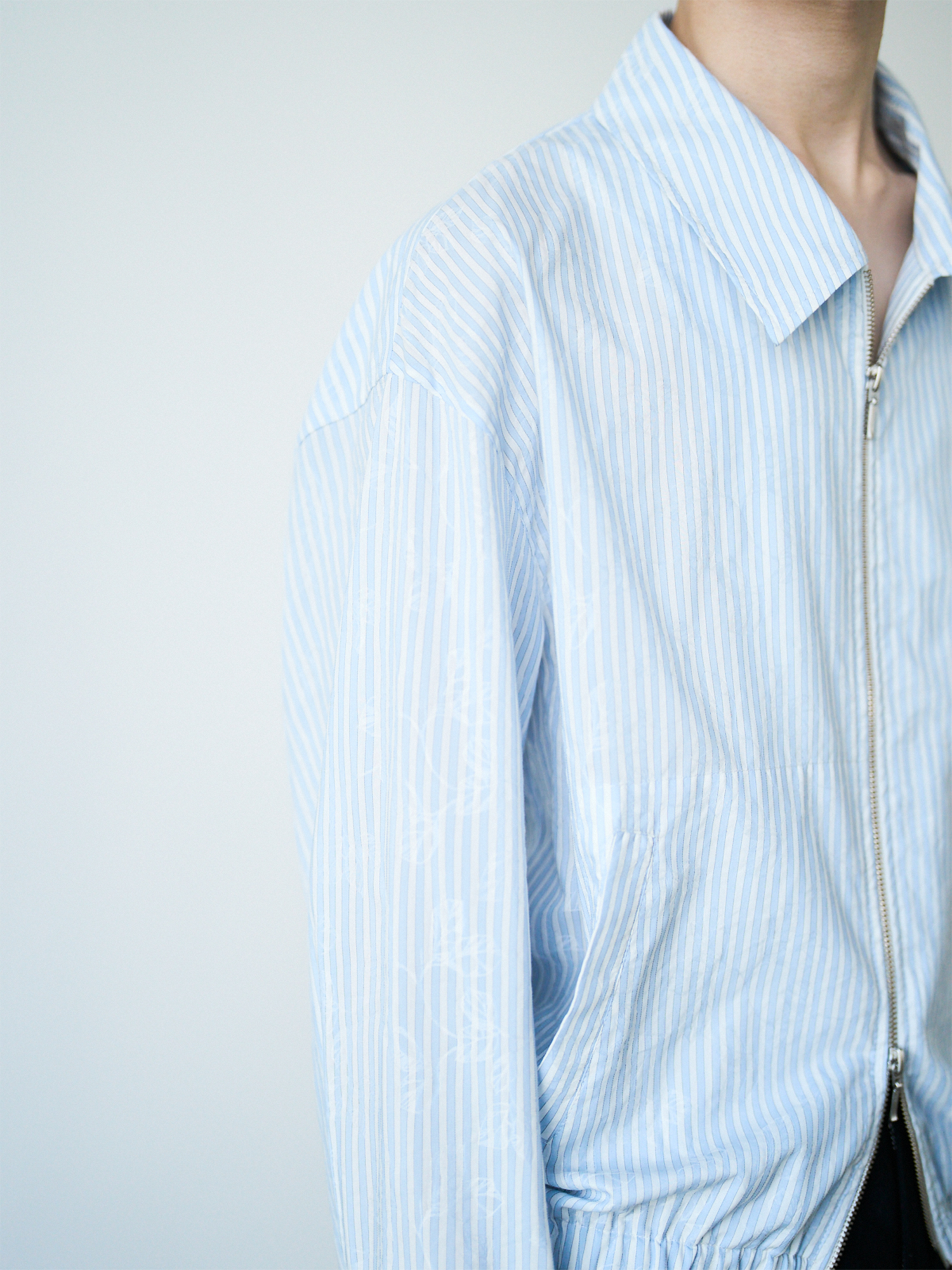 GRAINMUSTARD Striped Jacquard Shirt Jacket-Jacket-XS-Free Shipping Leatheretro