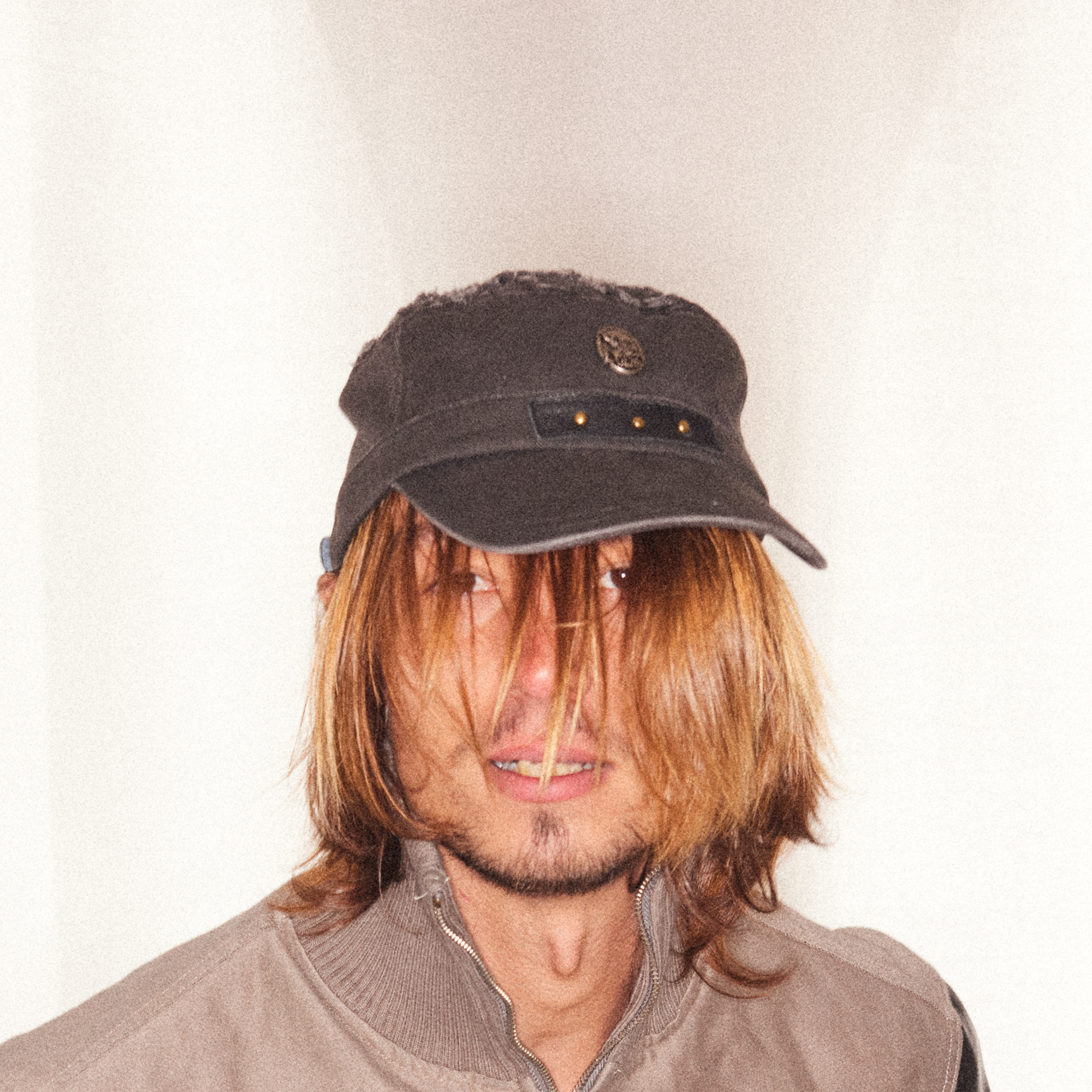 RICHILL Studded Coin Patch Military Cap-Hat, Cap, Beanie-One Size-Free Shipping Leatheretro