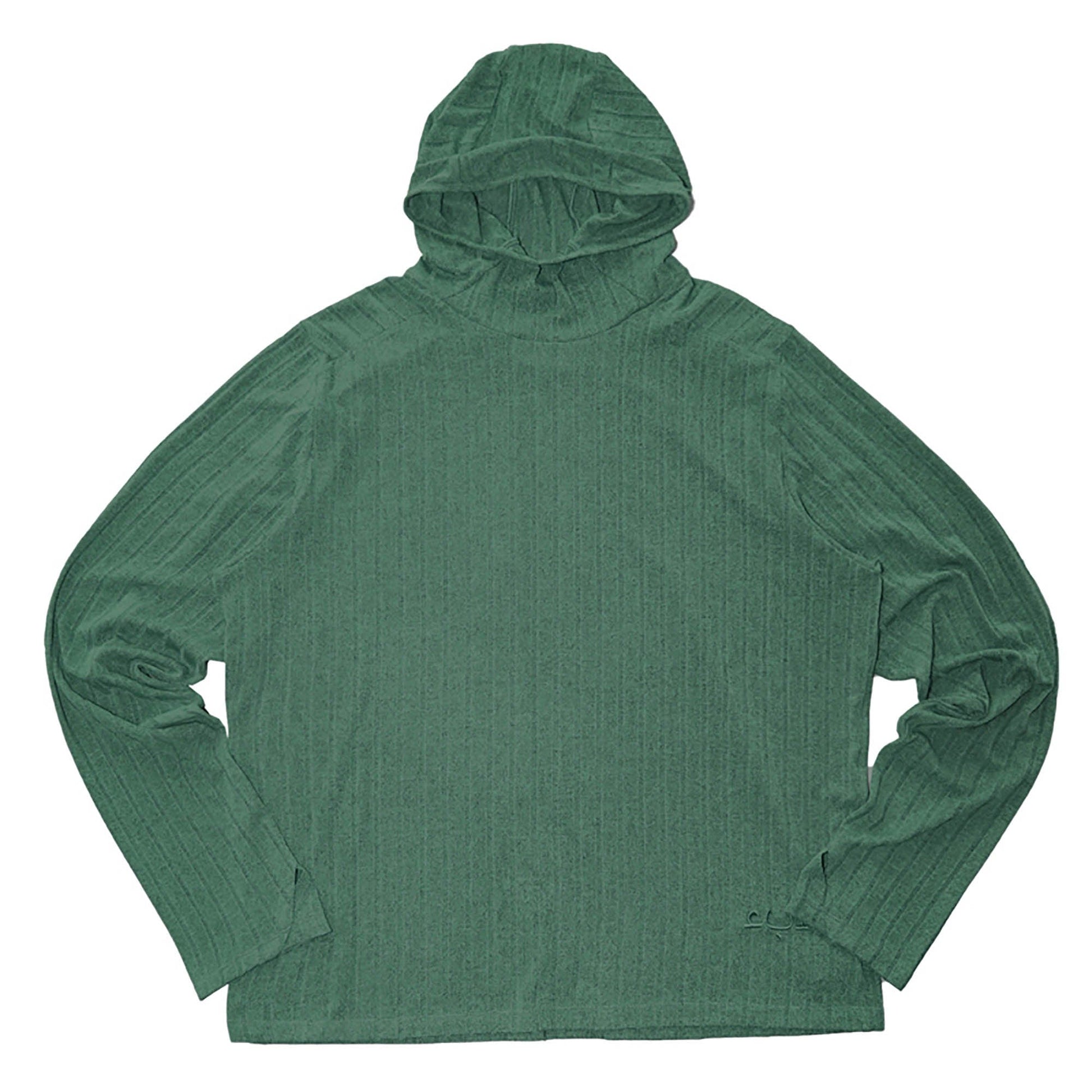 TRECLUB Essential Striped Lightweight Hoodie-Hoodie-S-Green-Free Shipping Leatheretro