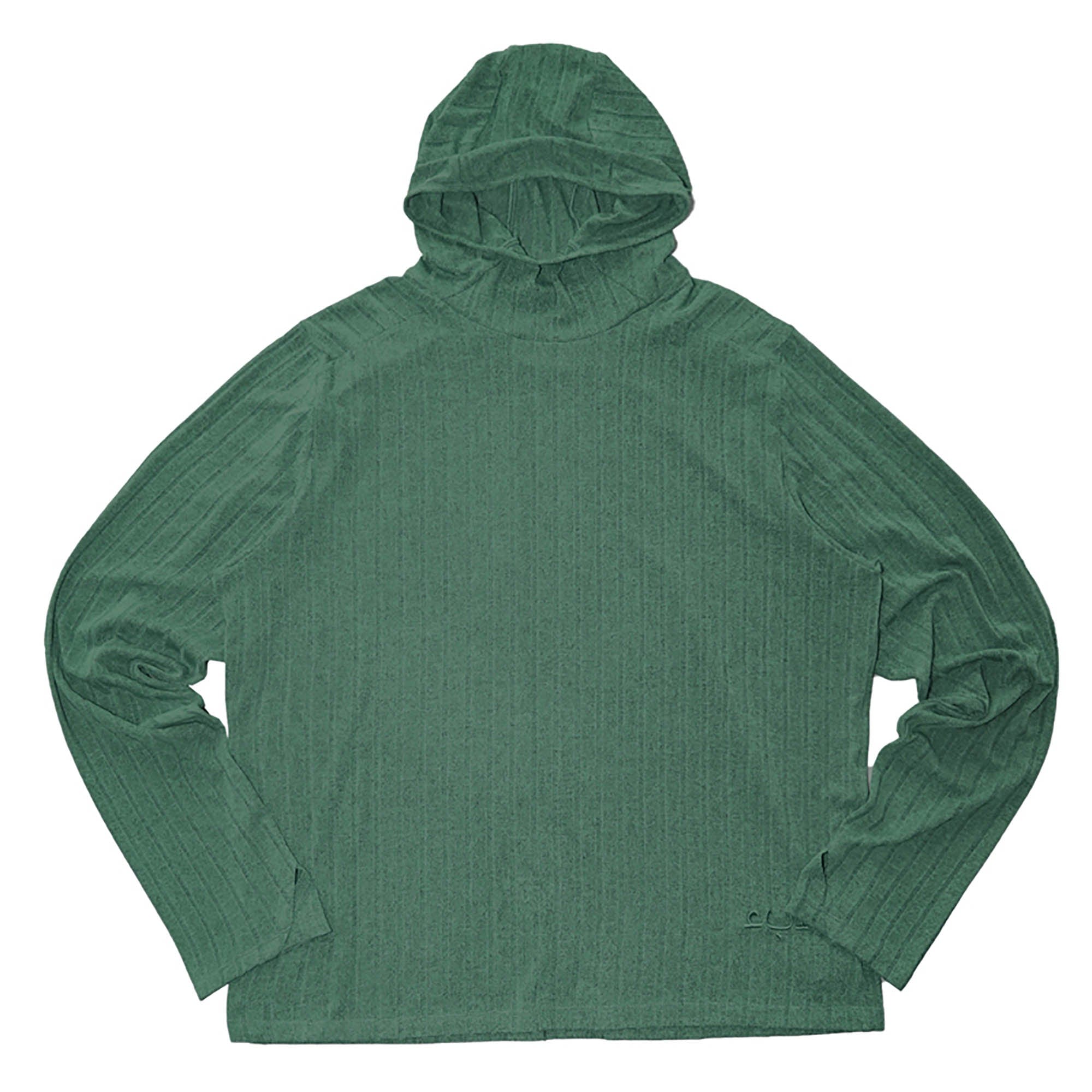 TRECLUB Essential Striped Lightweight Hoodie-Hoodie-S-Green-Free Shipping Leatheretro