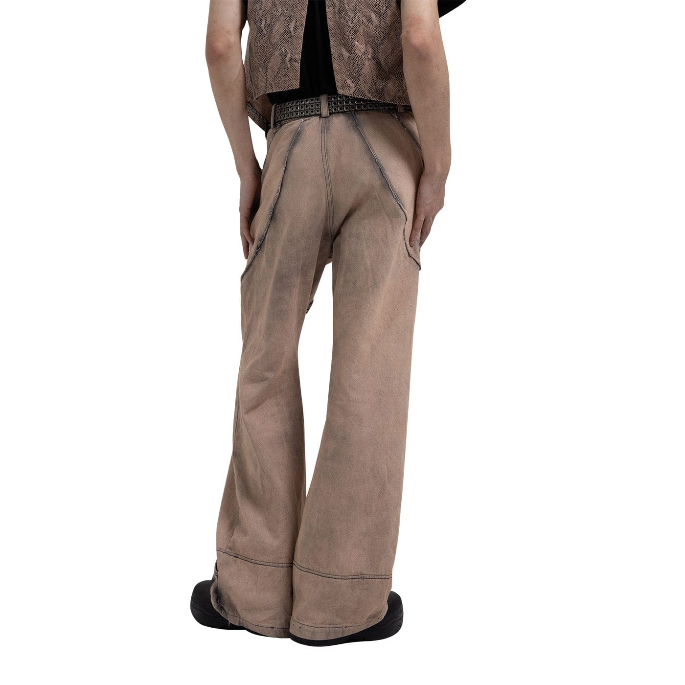 DND4DES Deconstructed Desert Petals Jeans-Jeans-S-Free Shipping Leatheretro