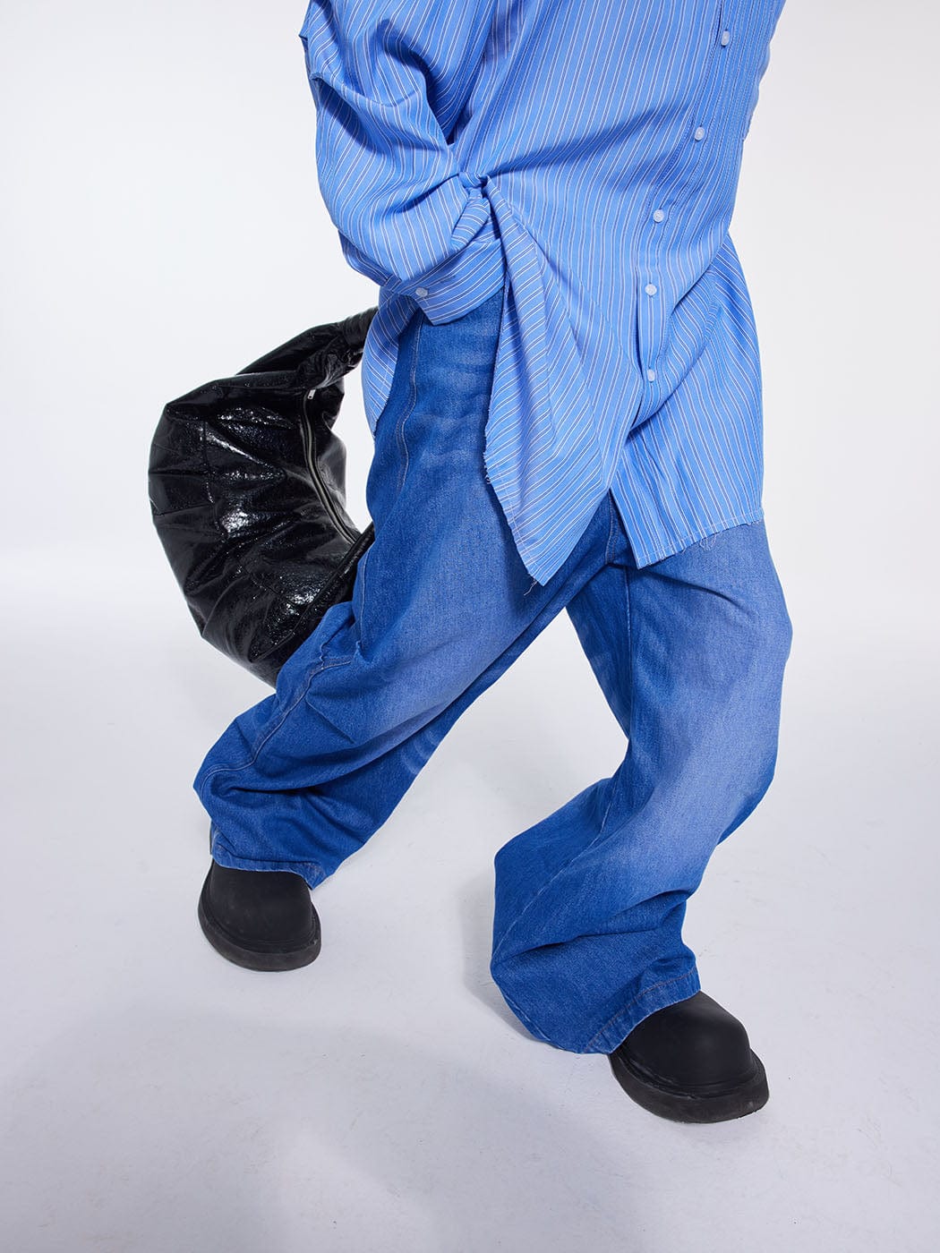 WHISTLEHUNTER Triple Washed Drape Jeans (3 Colors)-Jeans-S-Ash-Free Shipping Leatheretro