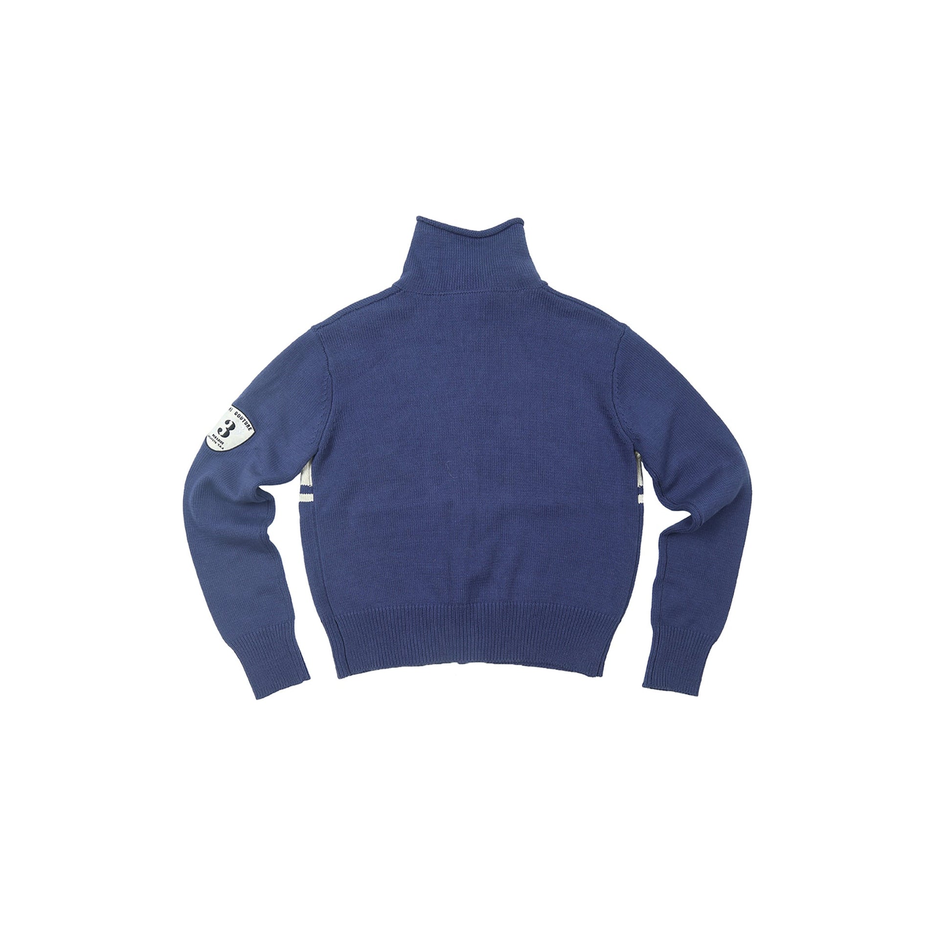 TRECLUB Retro Collegiate Cable-Knit Cardigan-Jacket-S (Preorder)-Free Shipping Leatheretro
