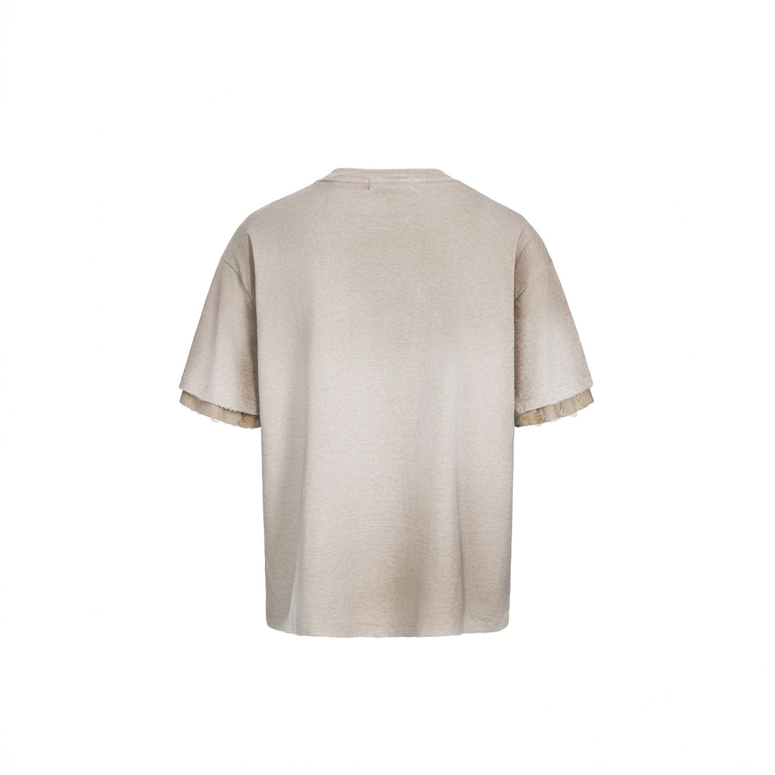 ESAIAS Hourglass Washed Gradient Raw-Edge T-Shirt-T Shirt-S-Free Shipping Leatheretro