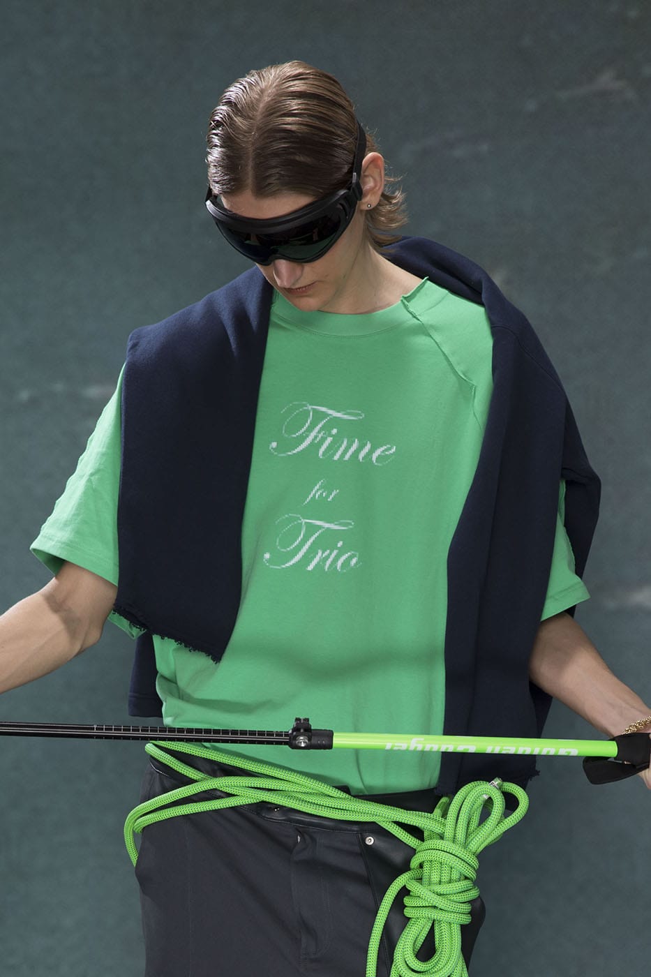 UMAMIISM Pixel Letter Spliced Raglan T-Shirt (Only Size S Left)-T Shirt-XS-Free Shipping Leatheretro