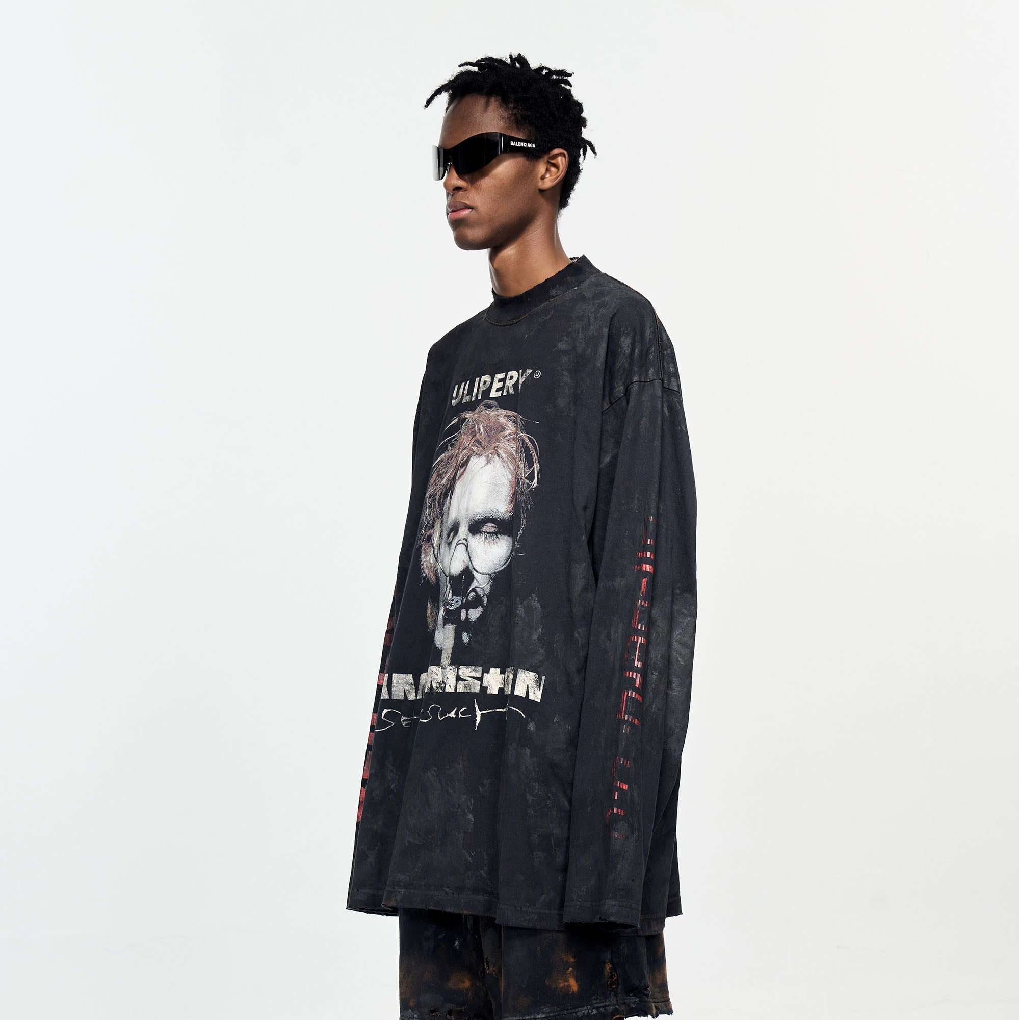 ULIPERY Rammstein Closing Eyes Long Sleeve Tee-L/S Tee-XS (1)-Free Shipping Leatheretro